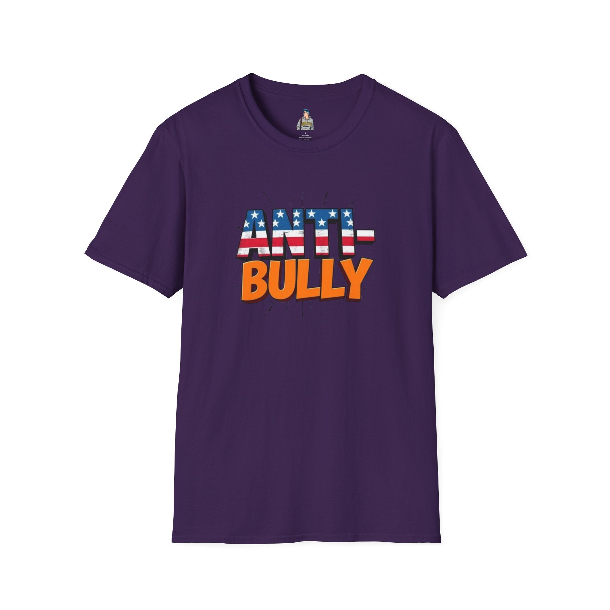 Anti-Bully Unisex Softstyle T-Shirt - Support Anti-Bullying Awareness