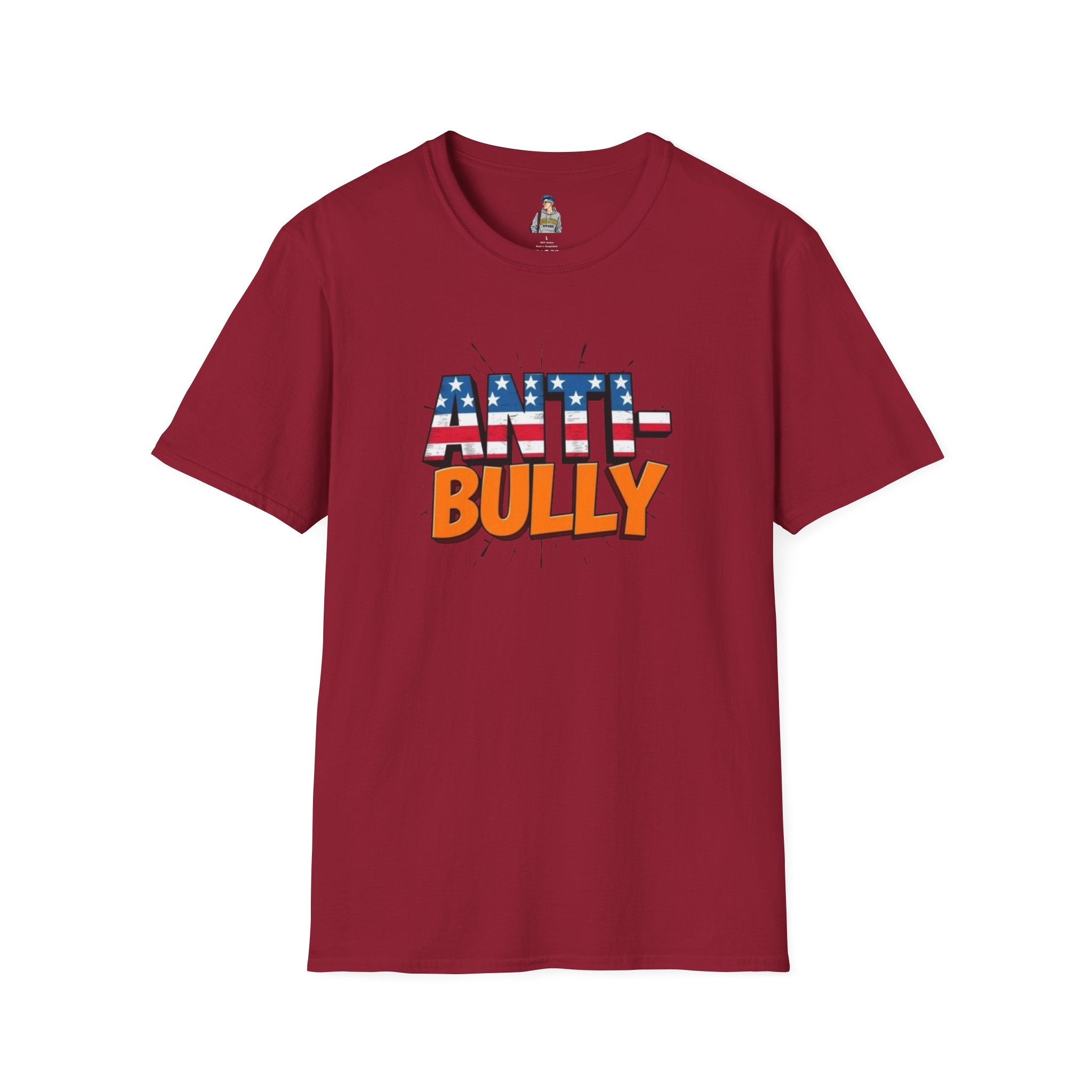 Anti-Bully Unisex Softstyle T-Shirt - Support Anti-Bullying Awareness