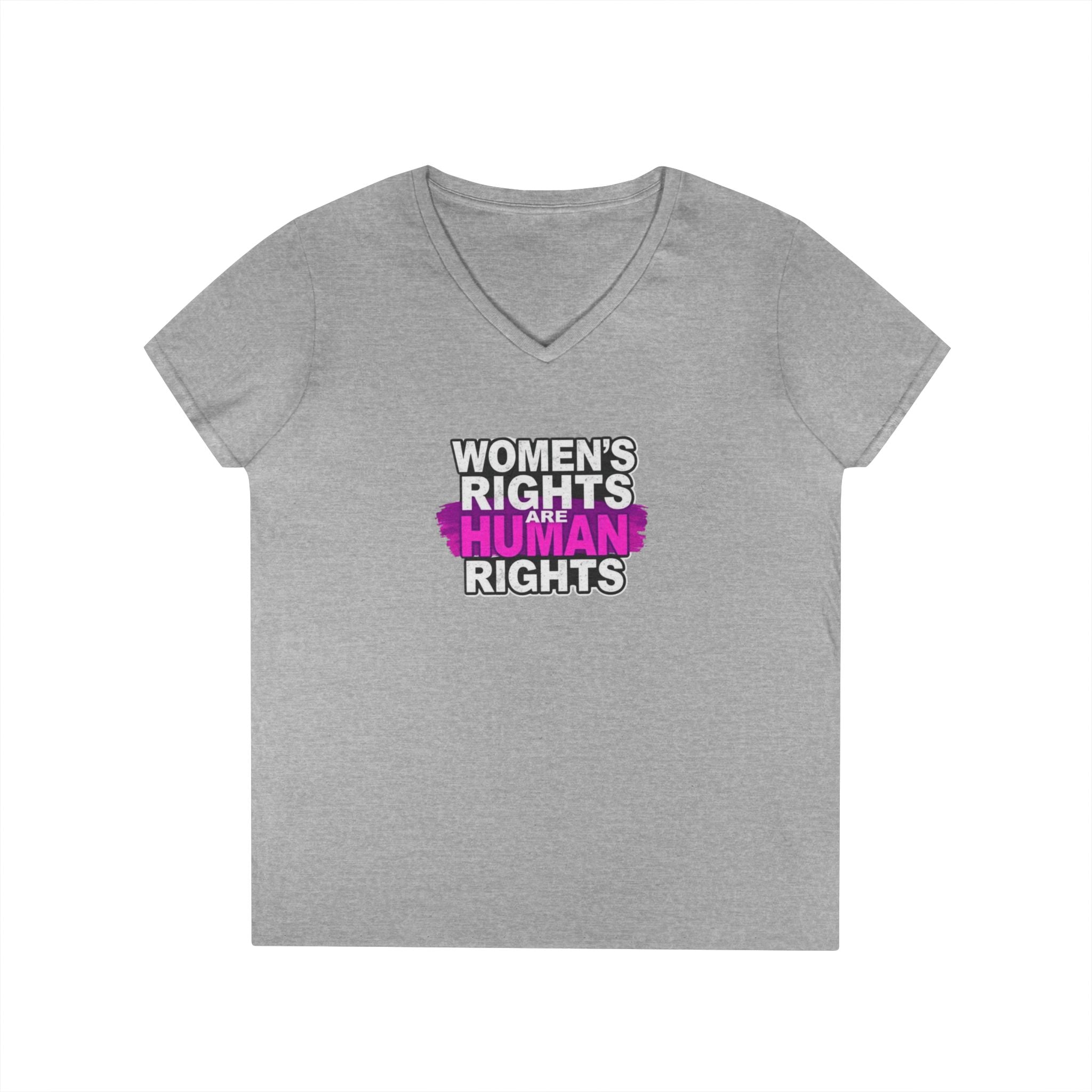 Women's Rights Protest V-Neck T-Shirt