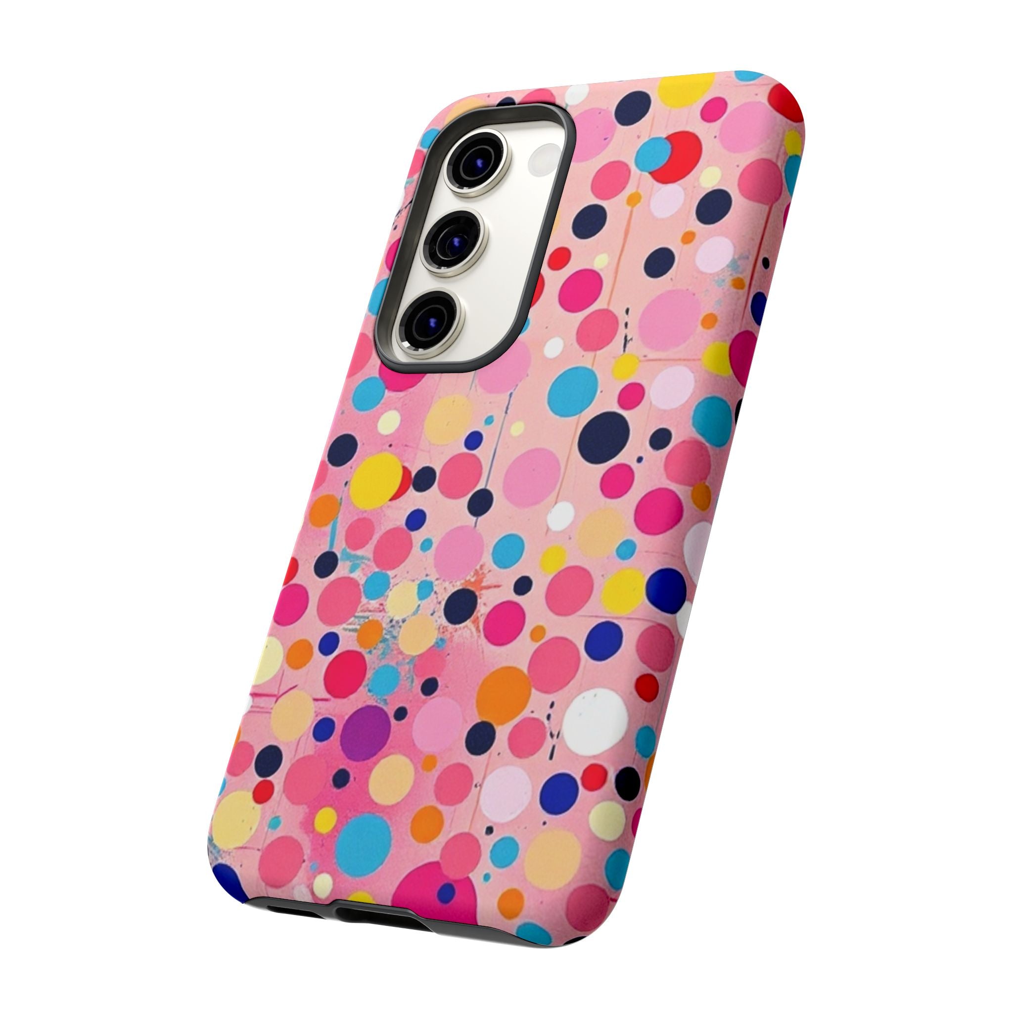 Colorful Dots & Spots Tough Cases For Android & iPhone
