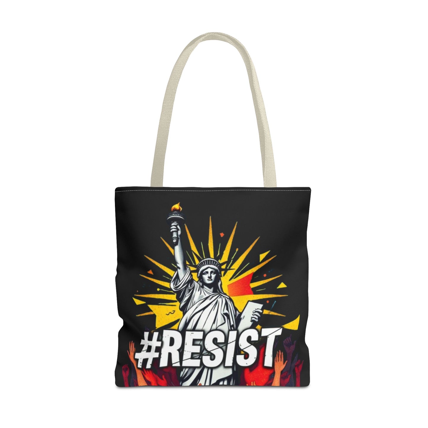 #RESIST With Lady Liberty Tote Bag