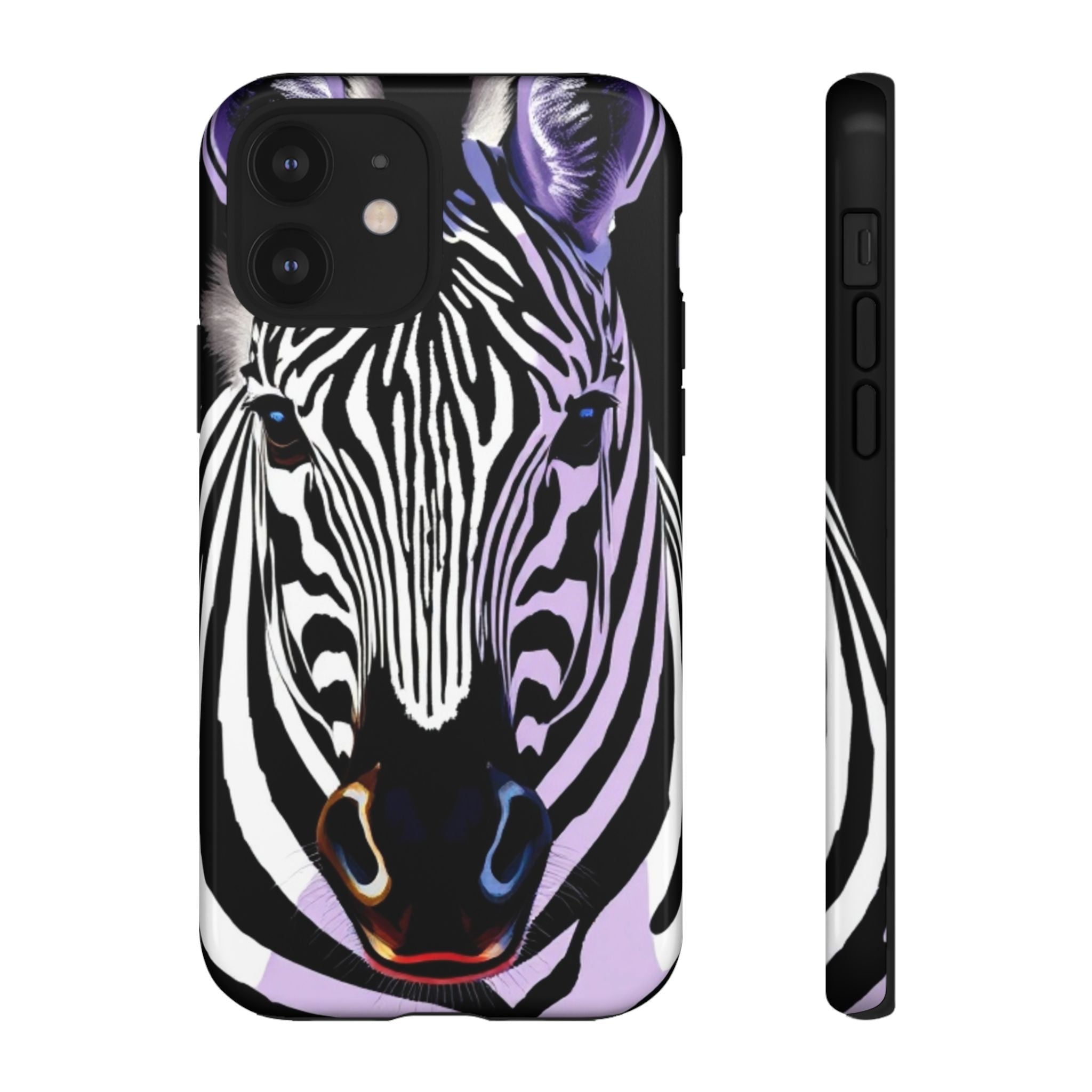 Android OR iPhone Compatible Cases - Zebra Design - Unique Tough Cases