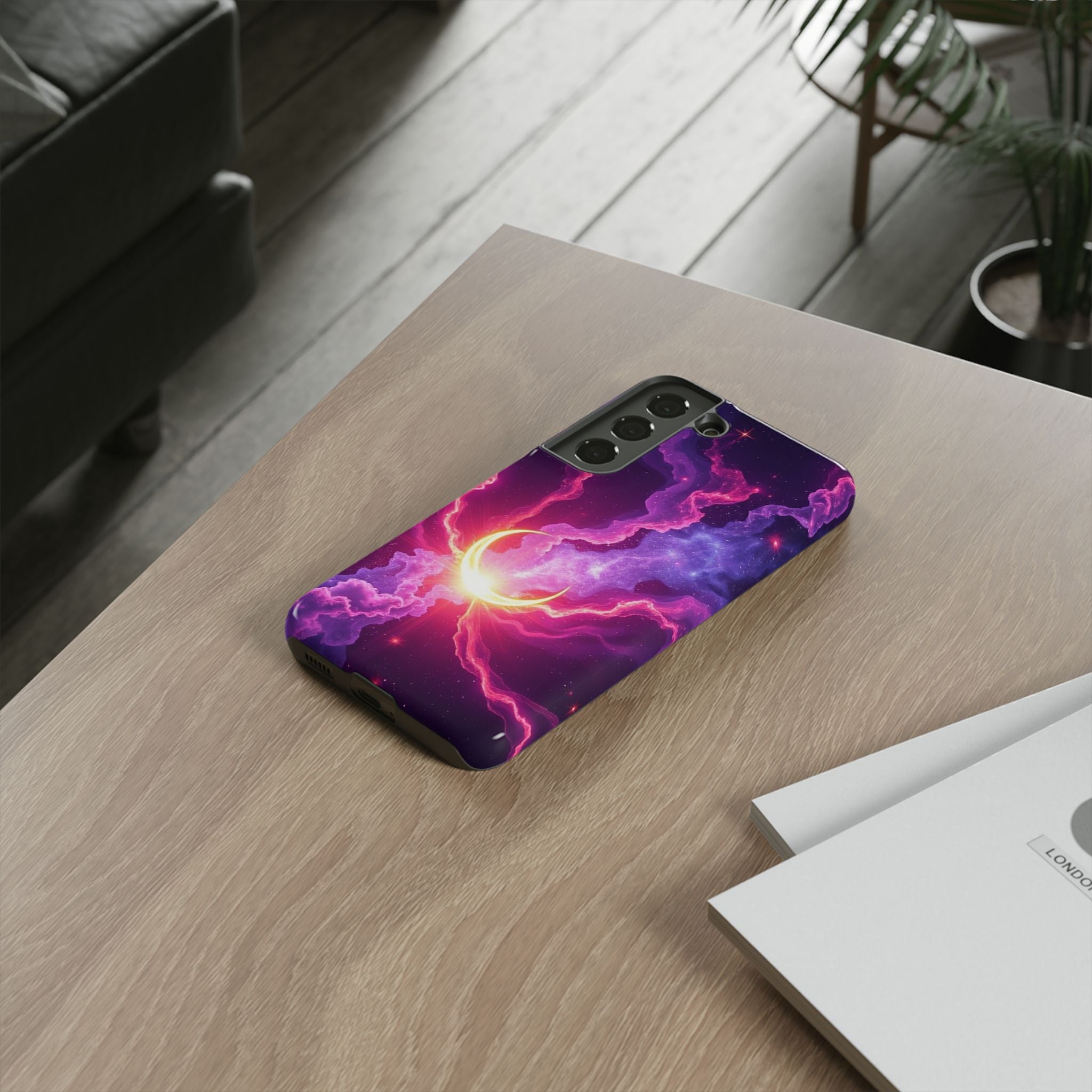 Android OR iPhone Compatible Cases - Emerging Sun Design - Unique Tough Cases