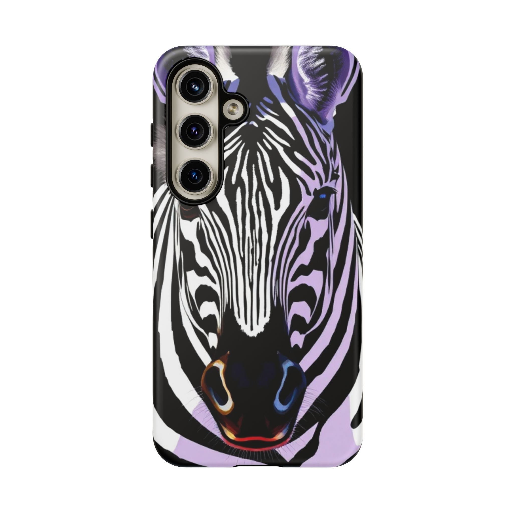 Android OR iPhone Compatible Cases - Zebra Design - Unique Tough Cases