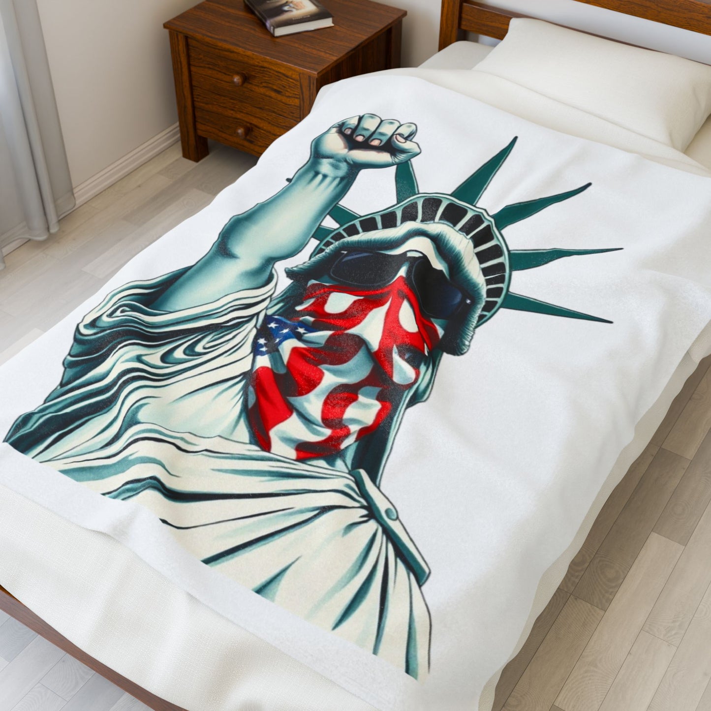 #RESIST Velveteen Plush Blanket – for Comfort and Warmth