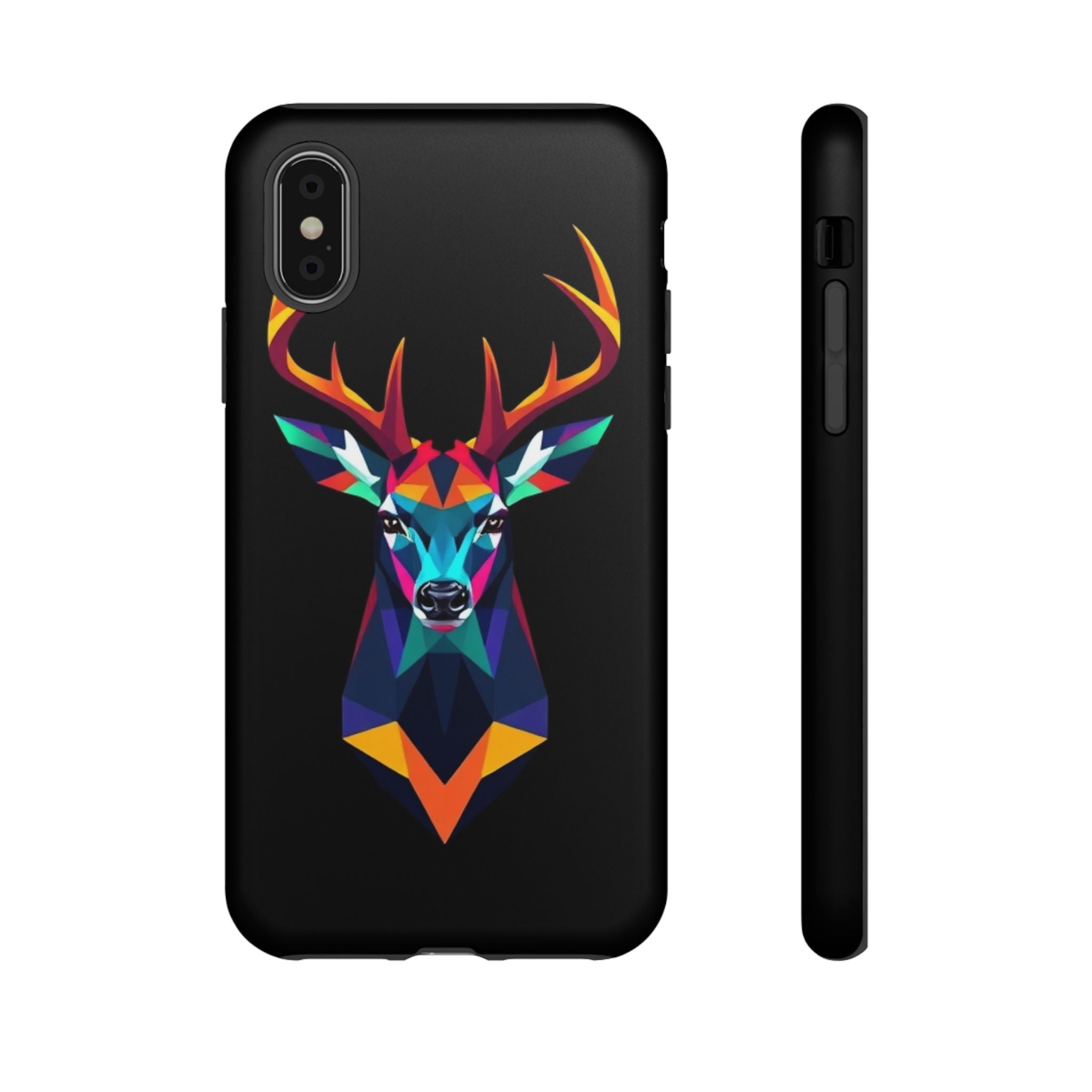Colorful Fractal Deer Art Design Tough Case For Android & iPhone