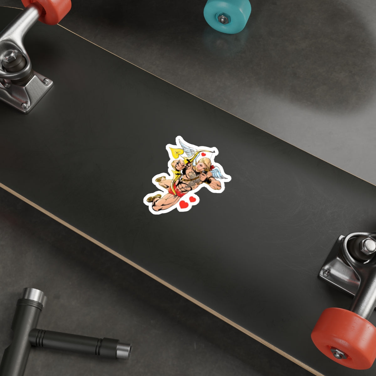 Die-Cut Stickers - Trans Qupid