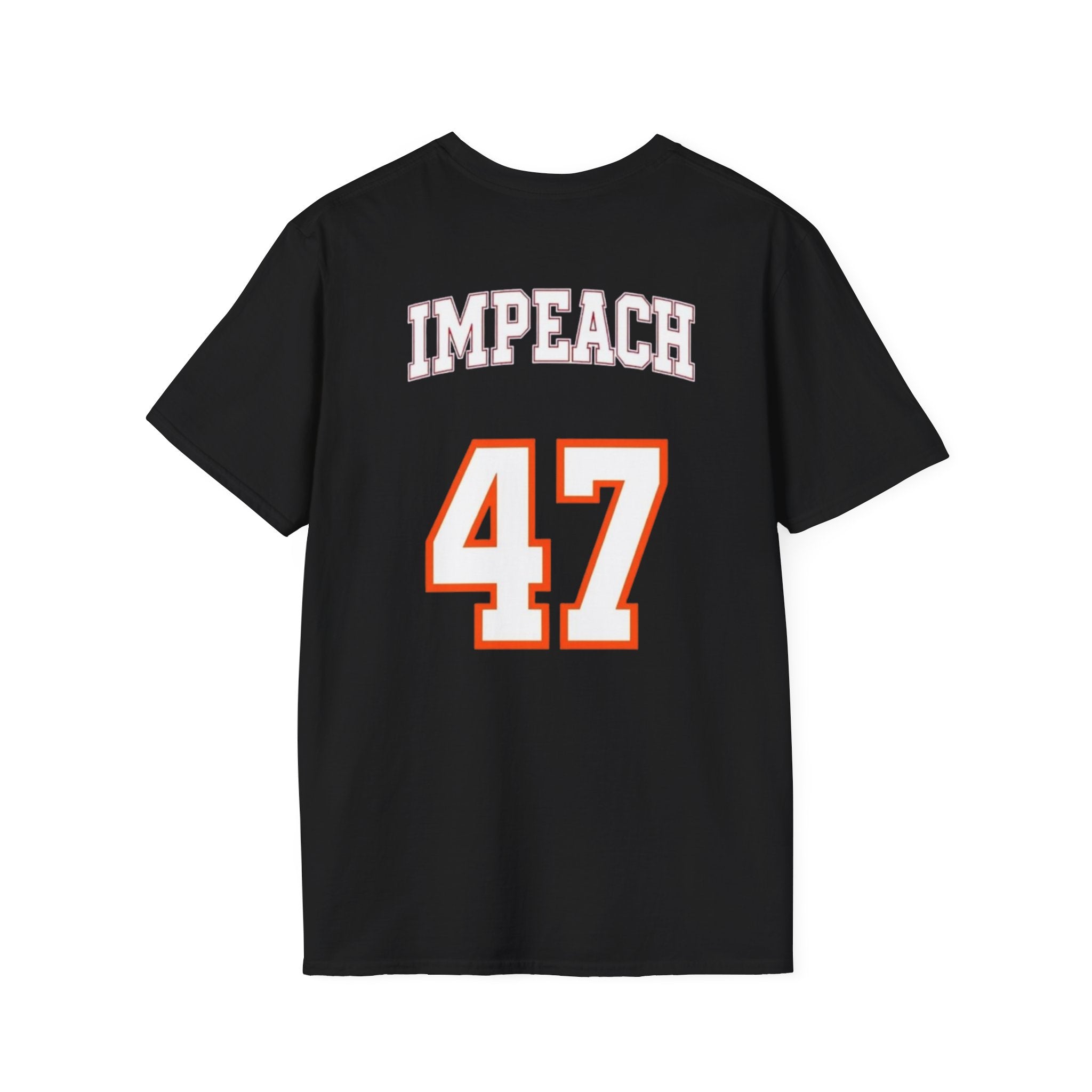 American Patriots Unisex Softstyle T-Shirt - Impeach 47 Graphic Tee