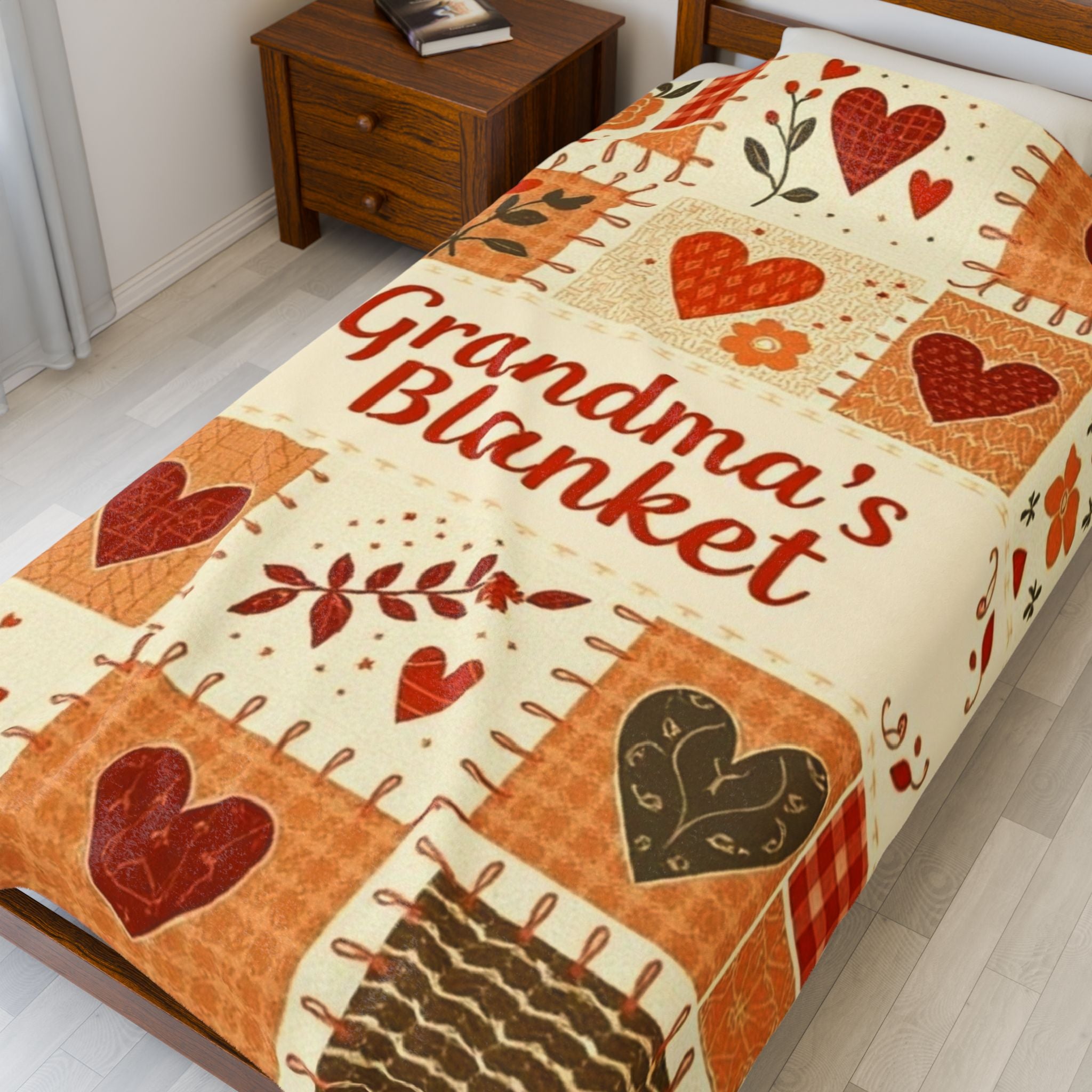 Grandma's Blanket Plush Blanket – For Comfort and Warmth