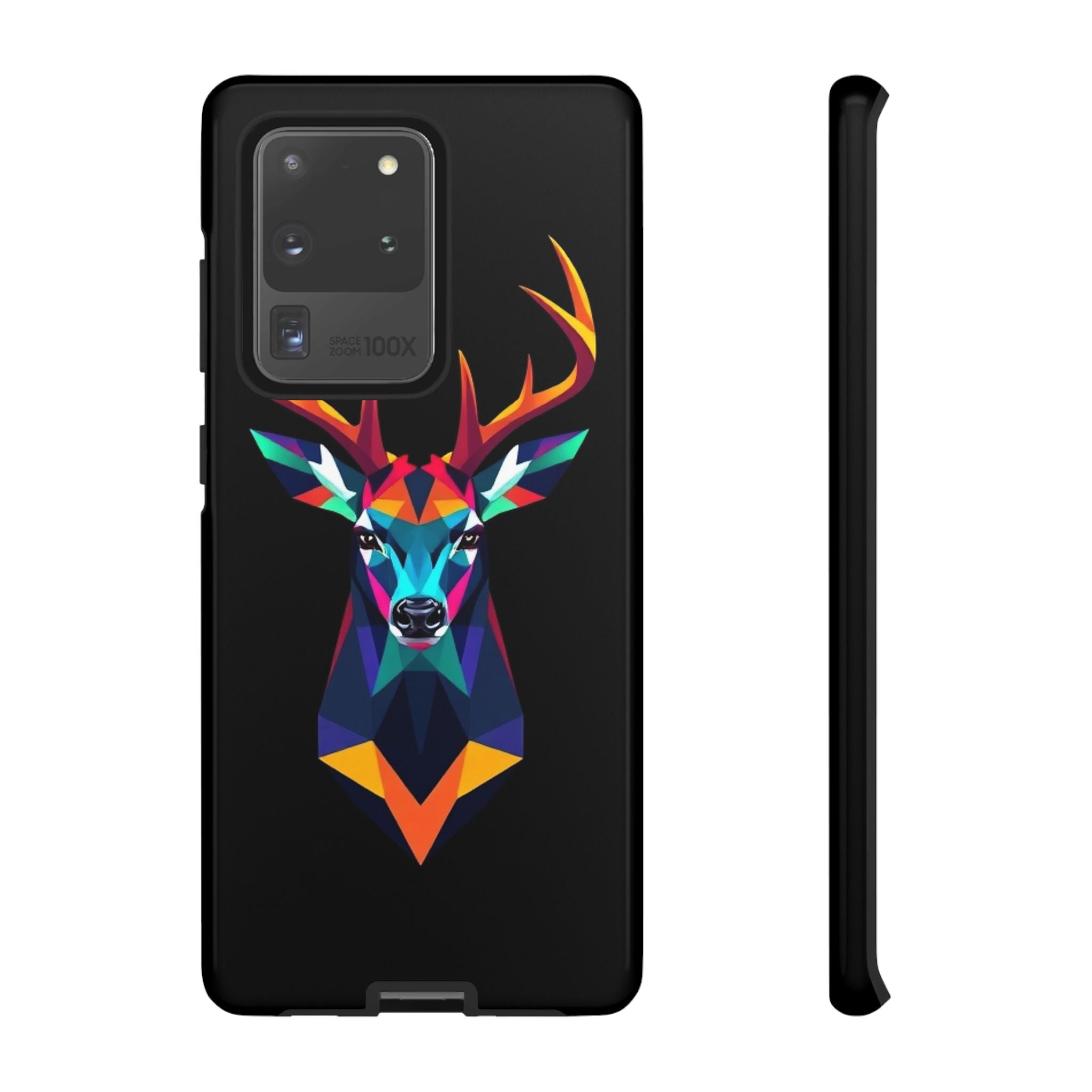 Colorful Fractal Deer Art Design Tough Case For Android & iPhone
