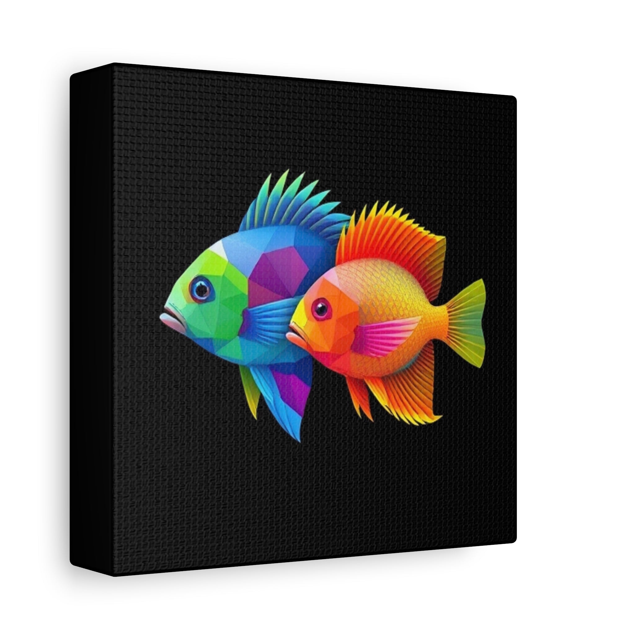 Colorful Fish Canvas Art - Vibrant Wall Decor for Aquatic Lovers