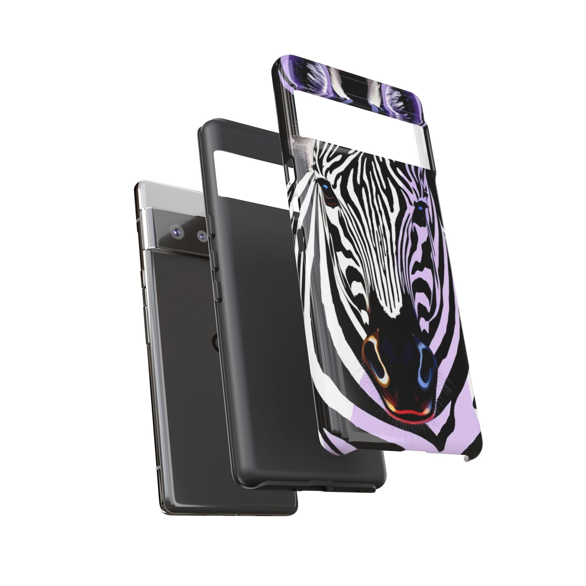 Android OR iPhone Compatible Cases - Zebra Design - Unique Tough Cases