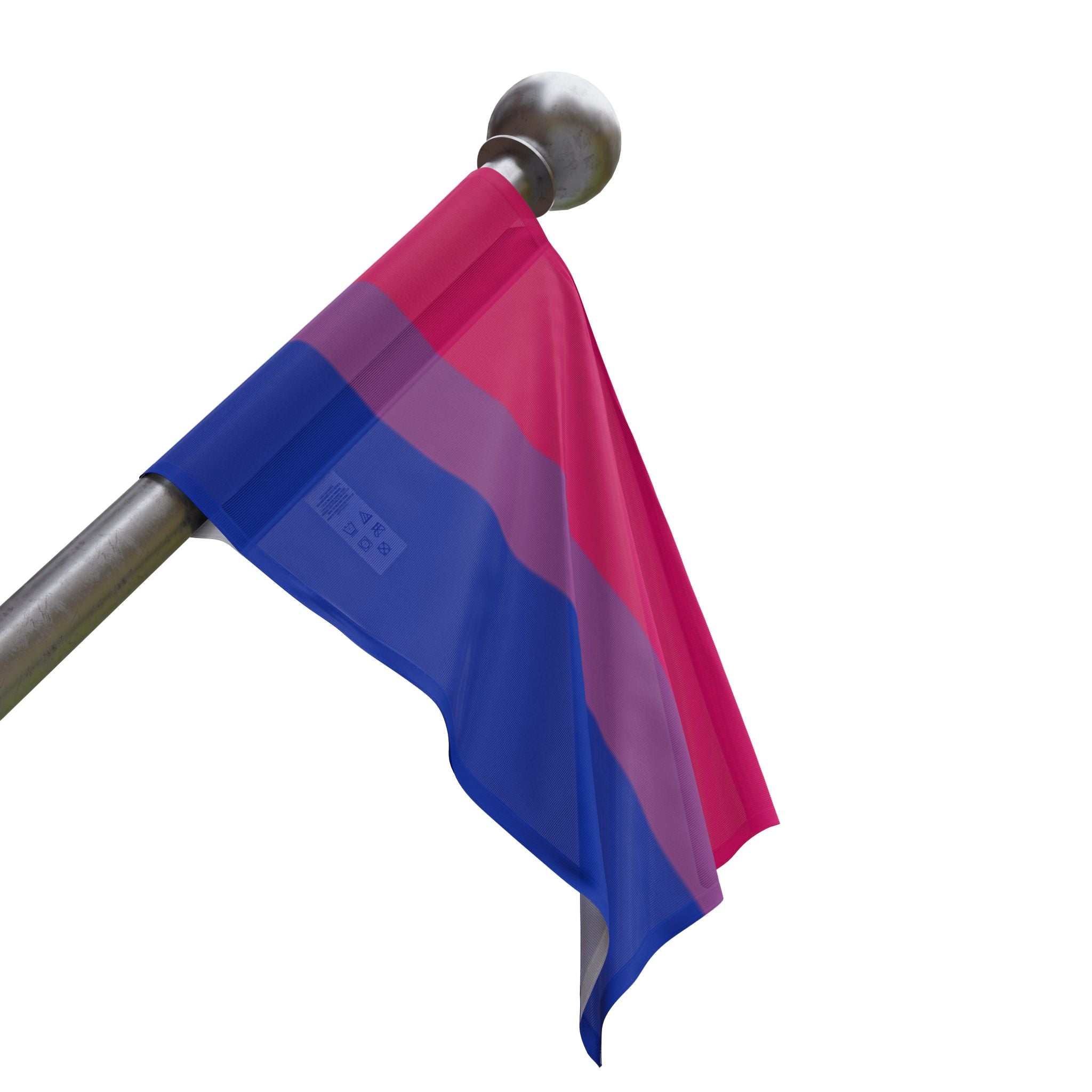 Bisexual Pride Flag - Aesthetic LGBTQ+ Banner for Celebration & Home Decor