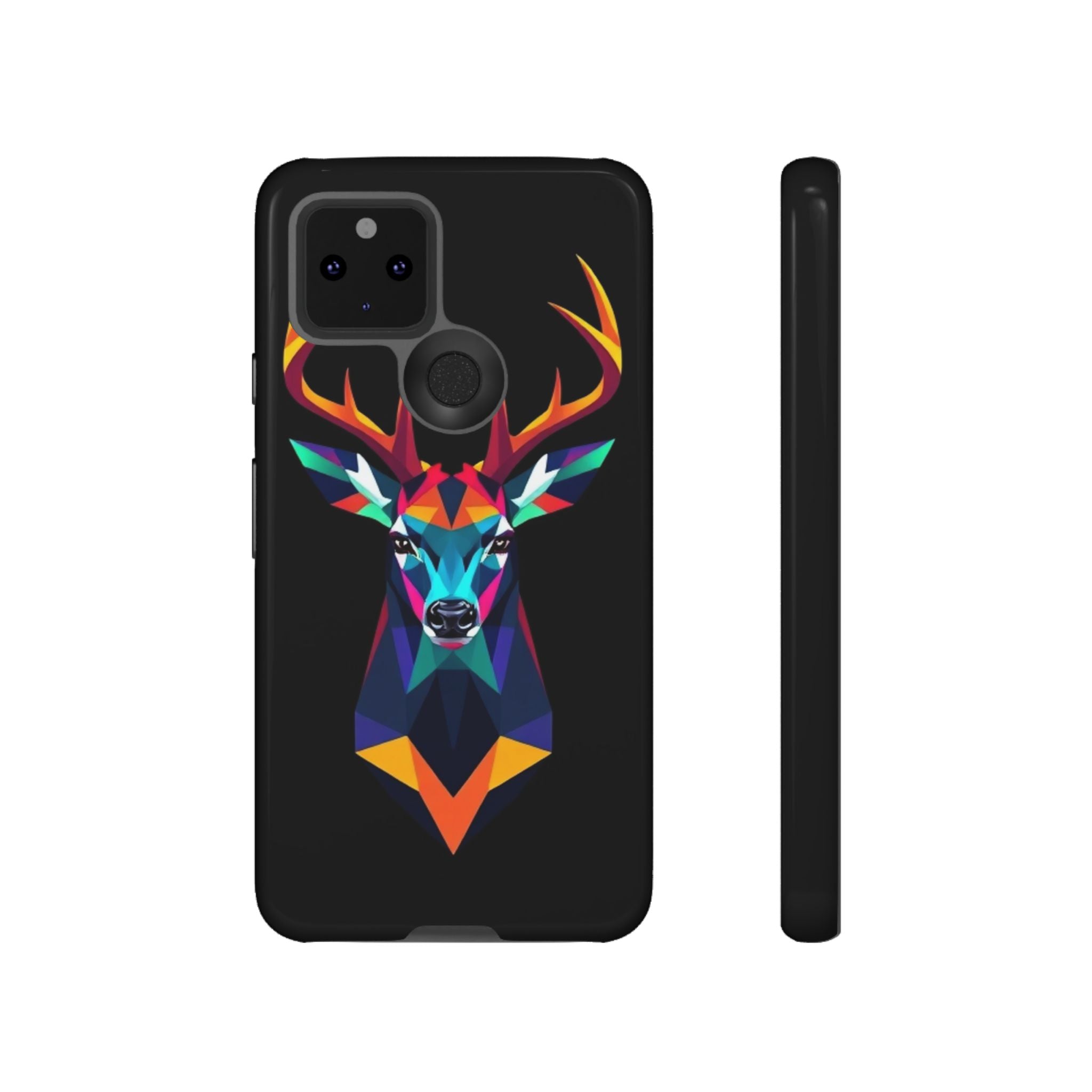 Colorful Fractal Deer Art Design Tough Case For Android & iPhone
