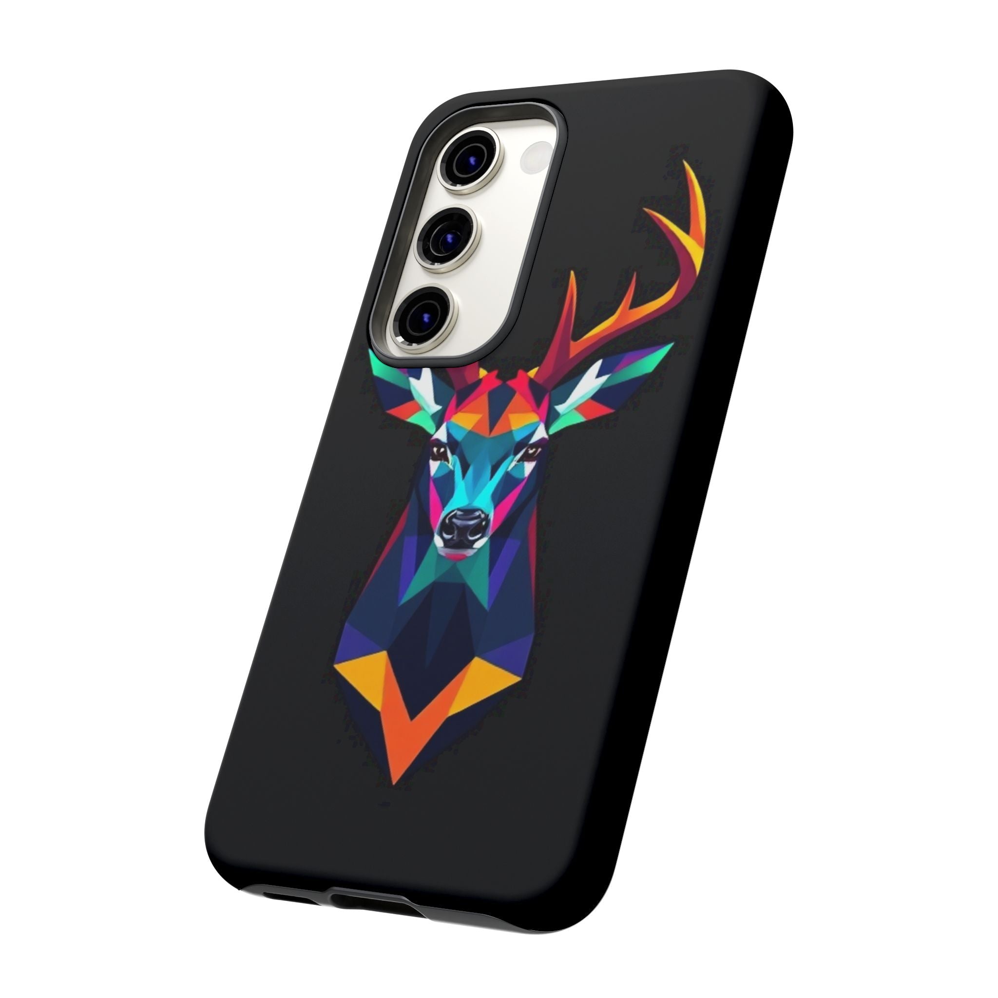 Colorful Fractal Deer Art Design Tough Case For Android & iPhone