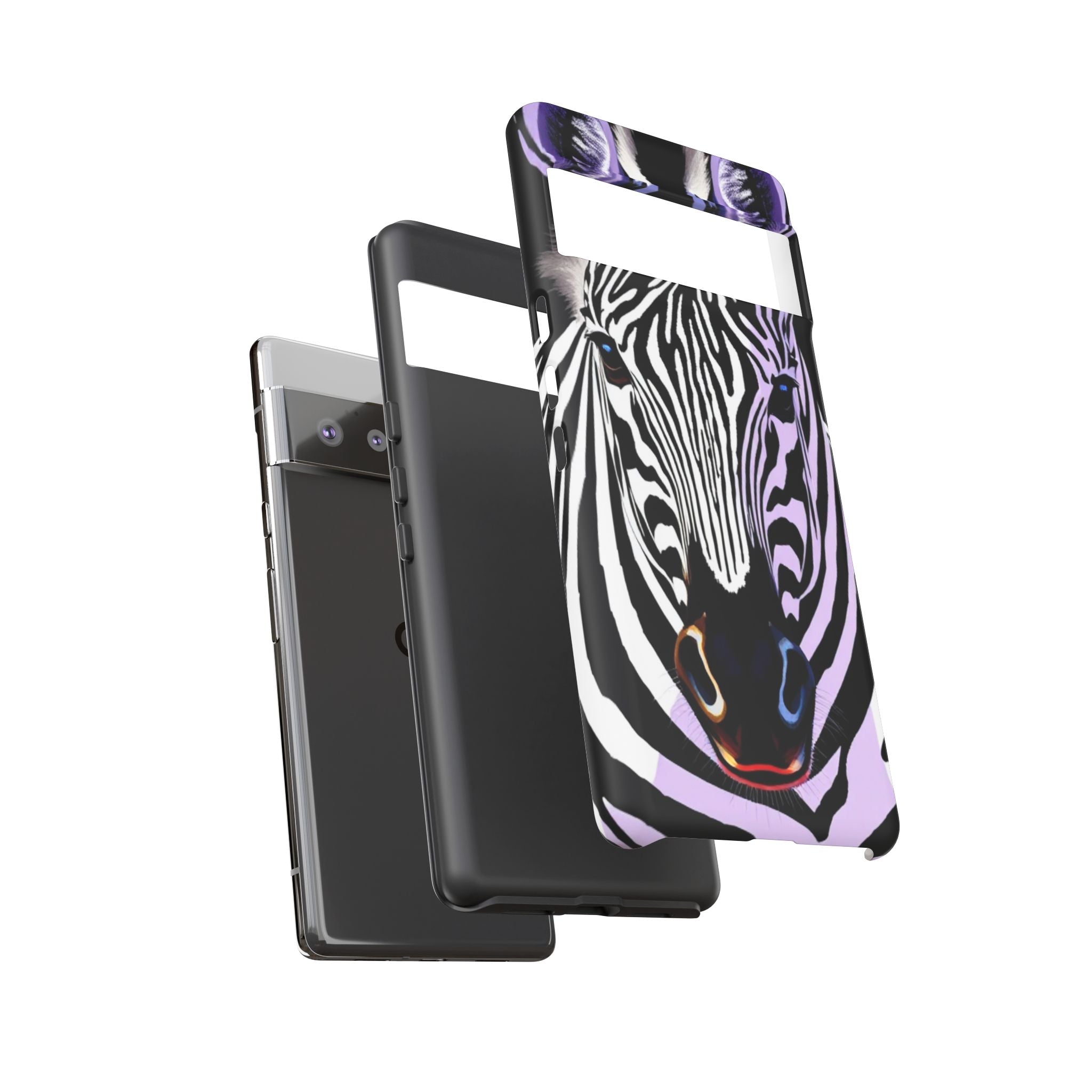 Android OR iPhone Compatible Cases - Zebra Design - Unique Tough Cases