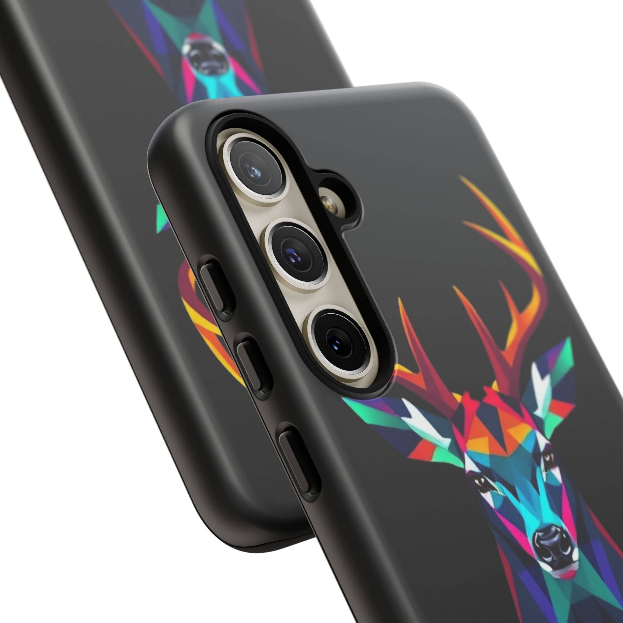 Colorful Fractal Deer Art Design Tough Case For Android & iPhone