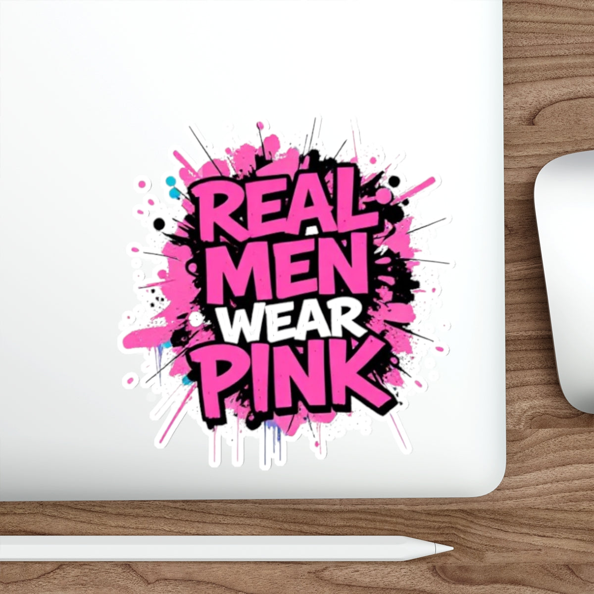 Die-Cut Stickers - Real Men Wear Pink