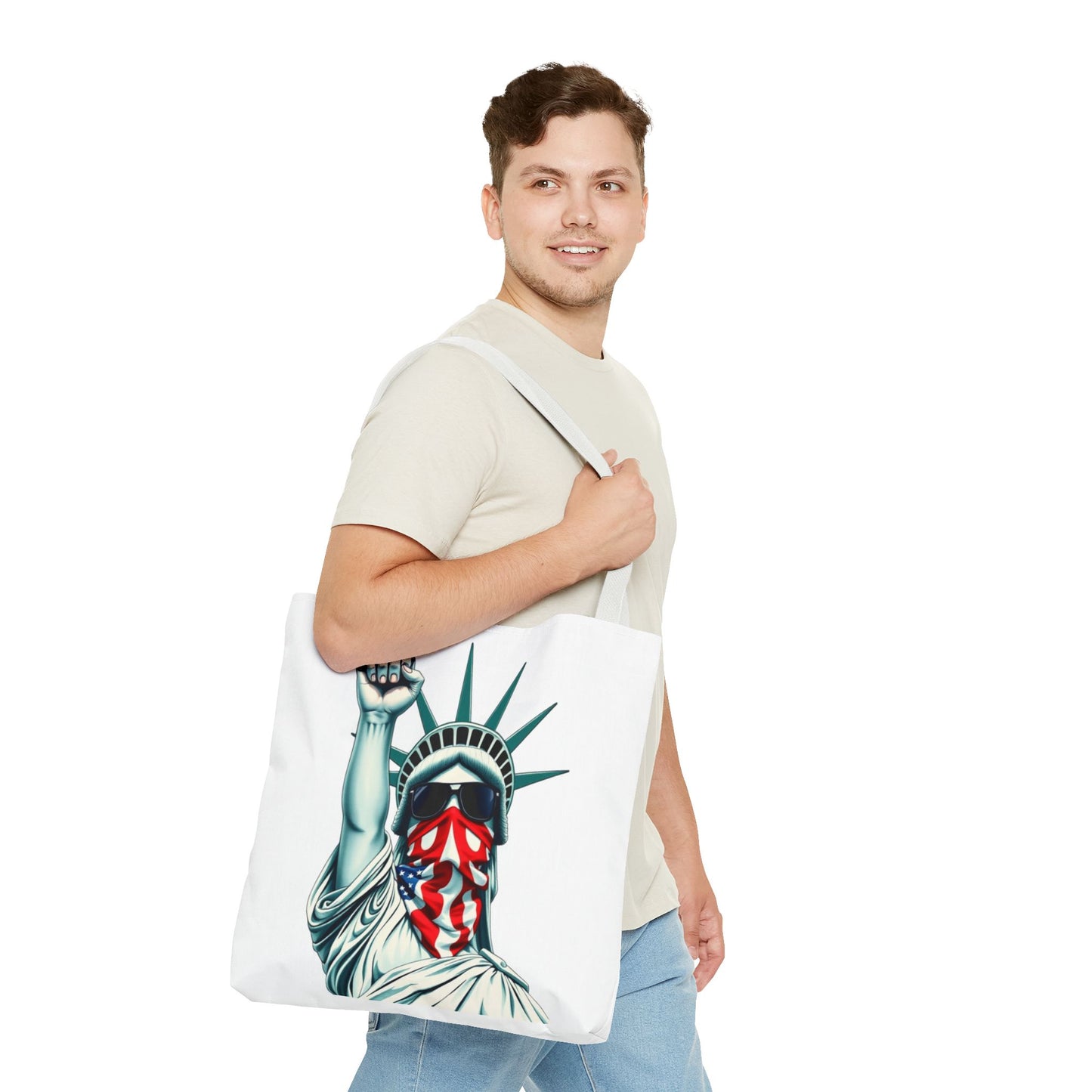 #RESIST with Liberty Design Tote Bag
