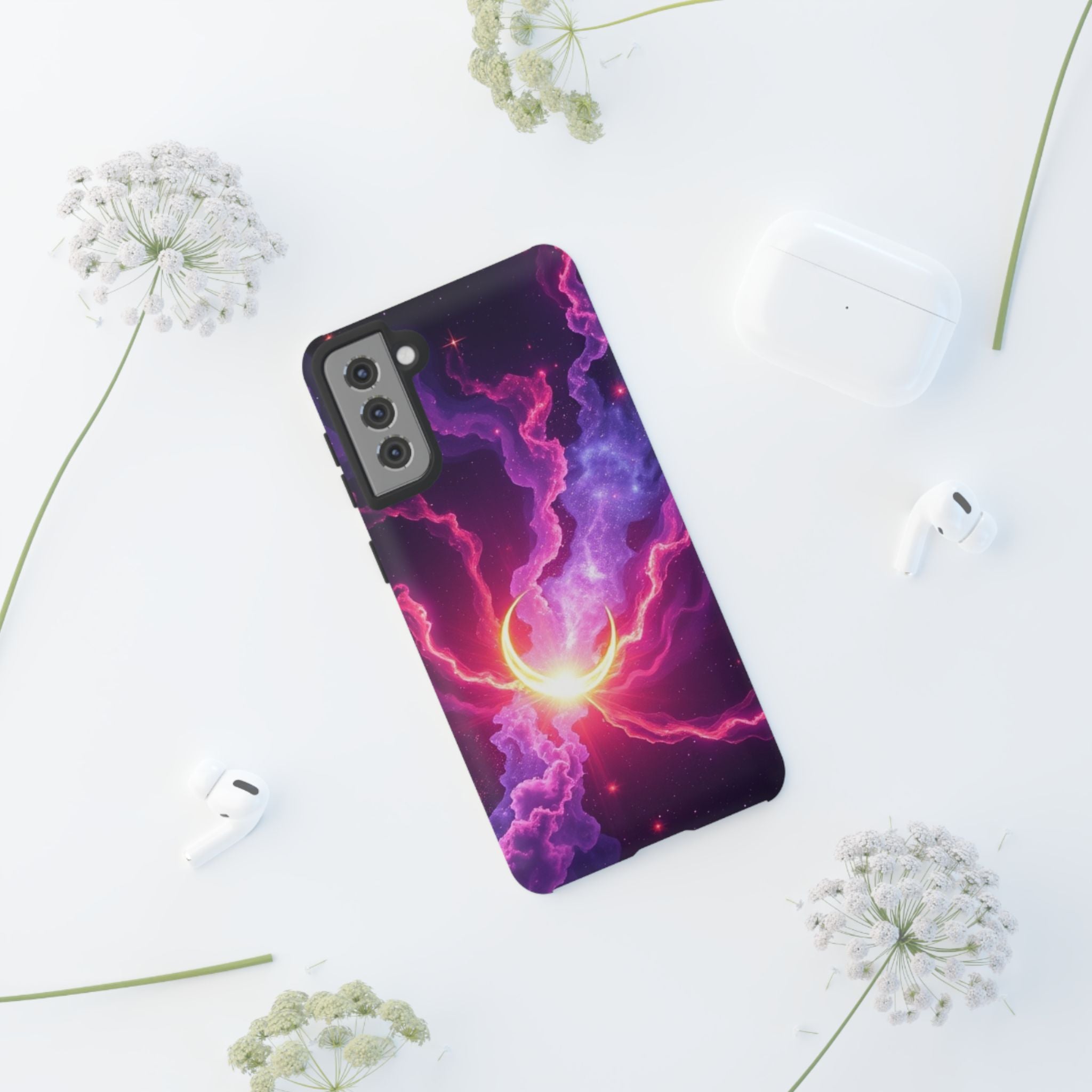 Android OR iPhone Compatible Cases - Emerging Sun Design - Unique Tough Cases
