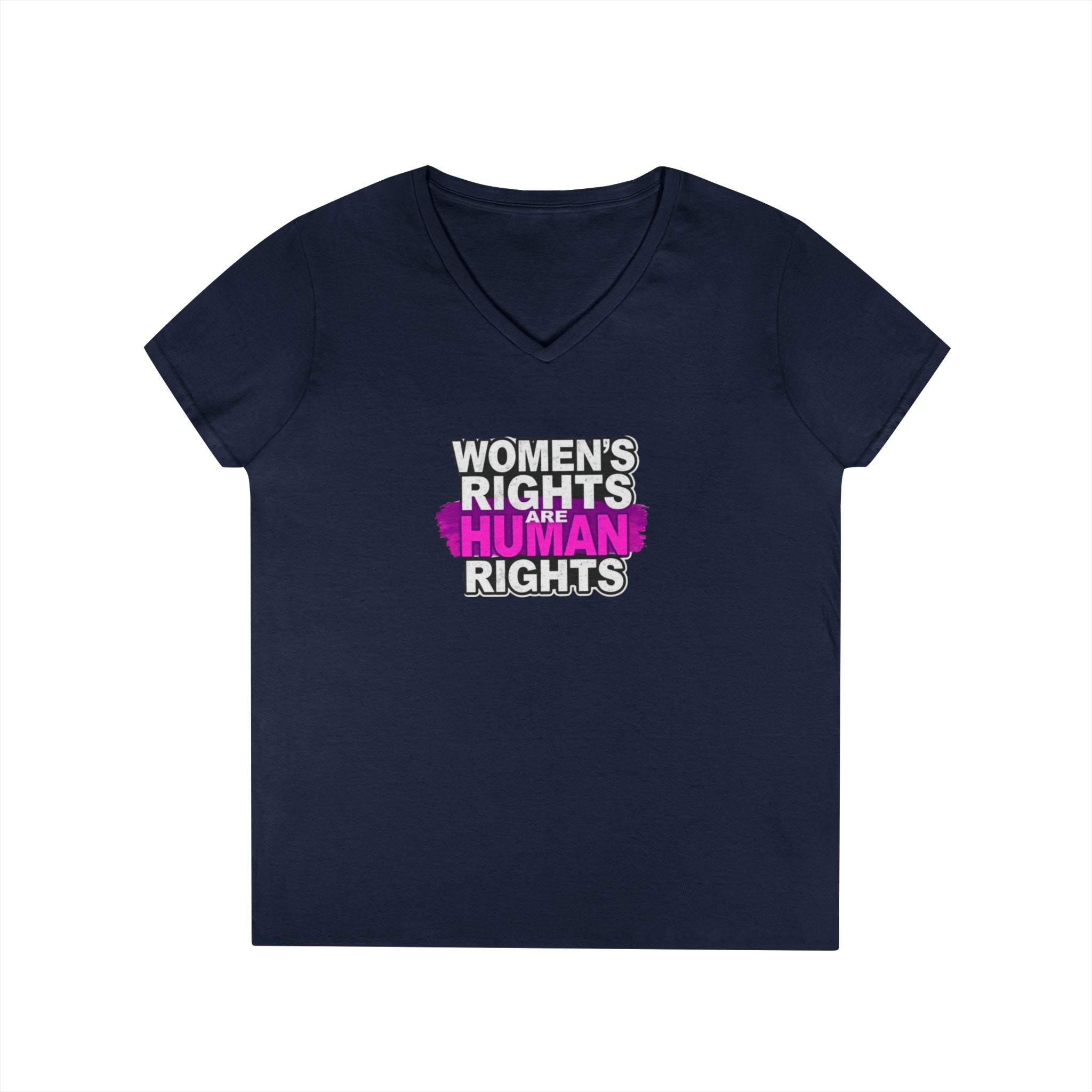 Women's Rights Protest V-Neck T-Shirt