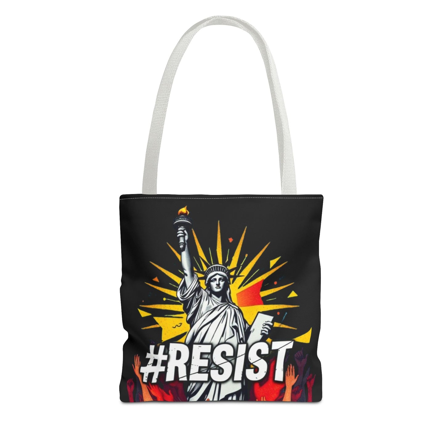 #RESIST With Lady Liberty Tote Bag
