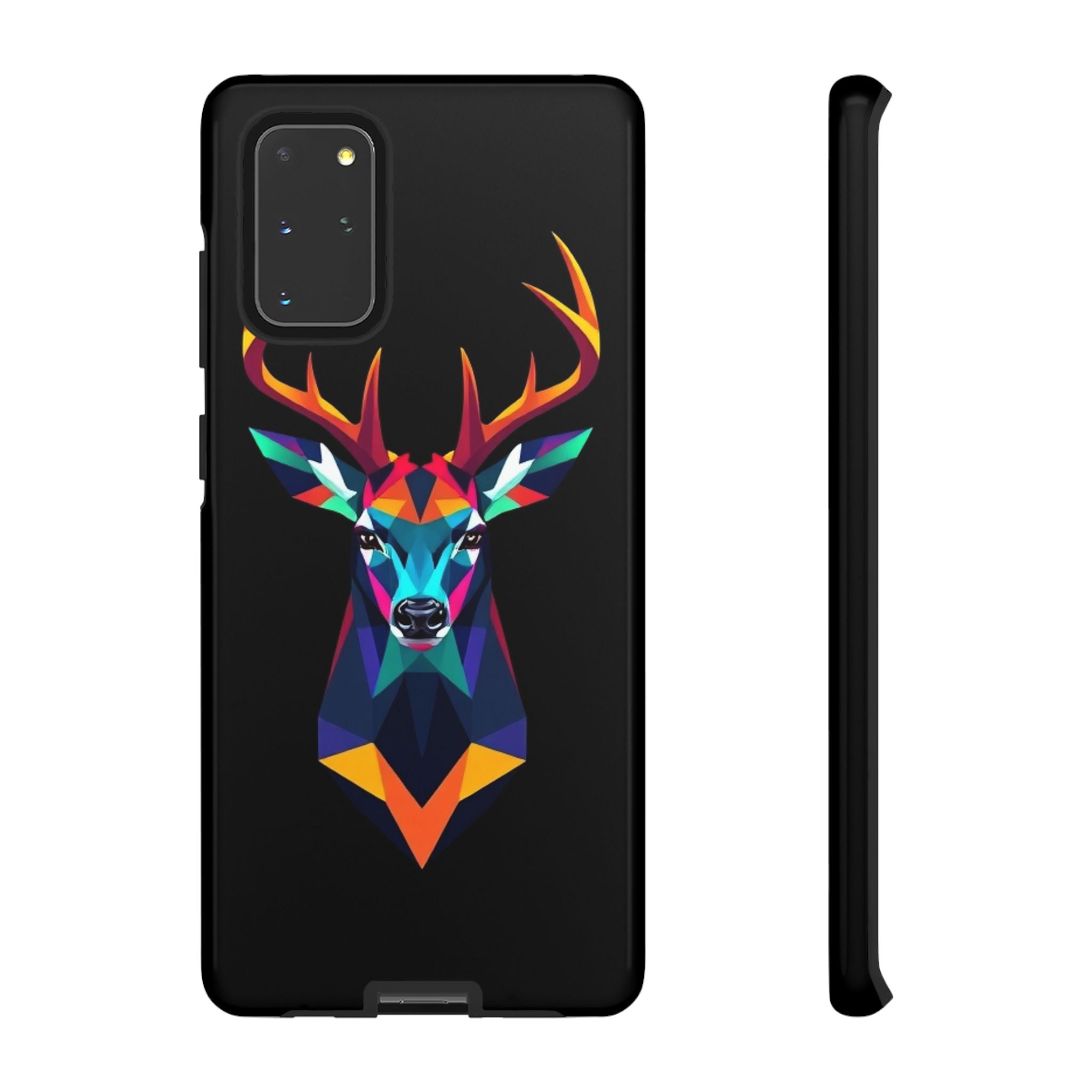 Colorful Fractal Deer Art Design Tough Case For Android & iPhone