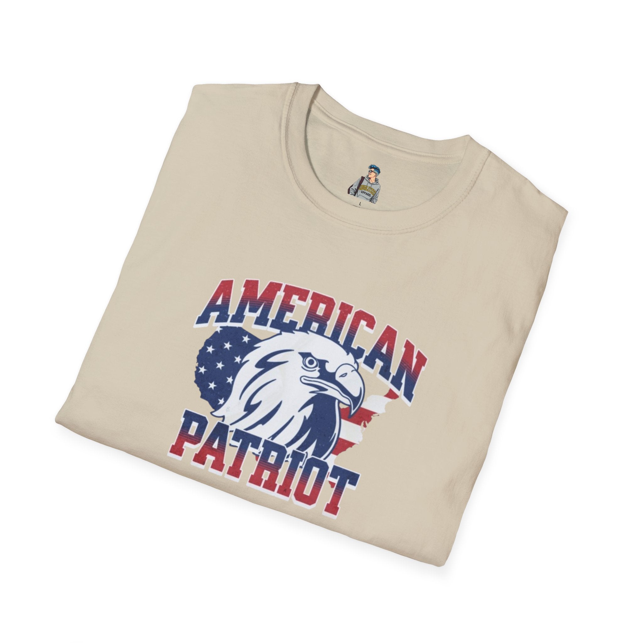 American Patriot - Keep Immigrants Deport Fascists Unisex T-Shirt - Celebrate Freedom & Diversity