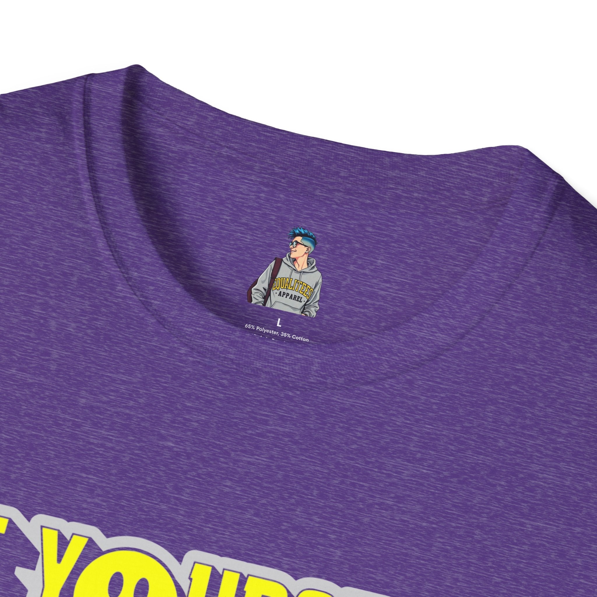 Be Yourself Smiley Unisex Softstyle T-Shirt