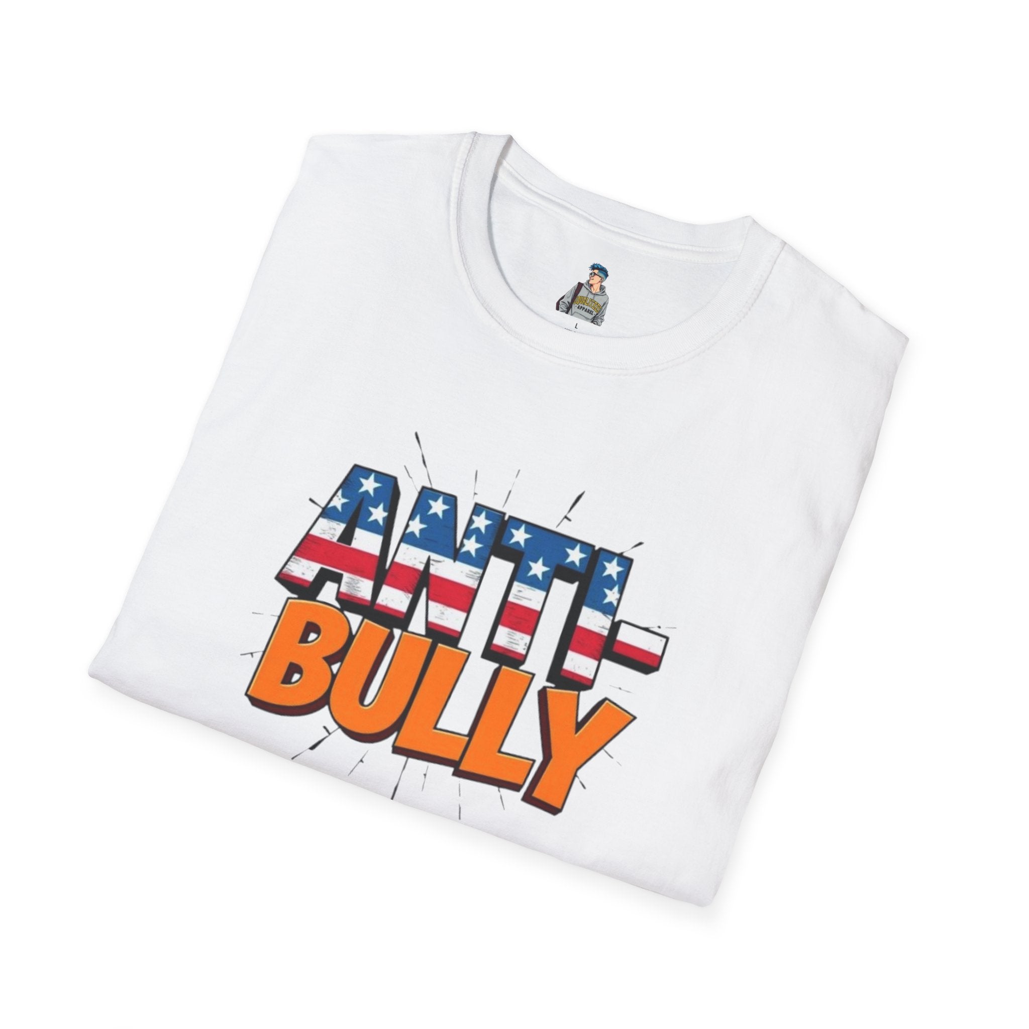 Anti-Bully Unisex Softstyle T-Shirt - Support Anti-Bullying Awareness