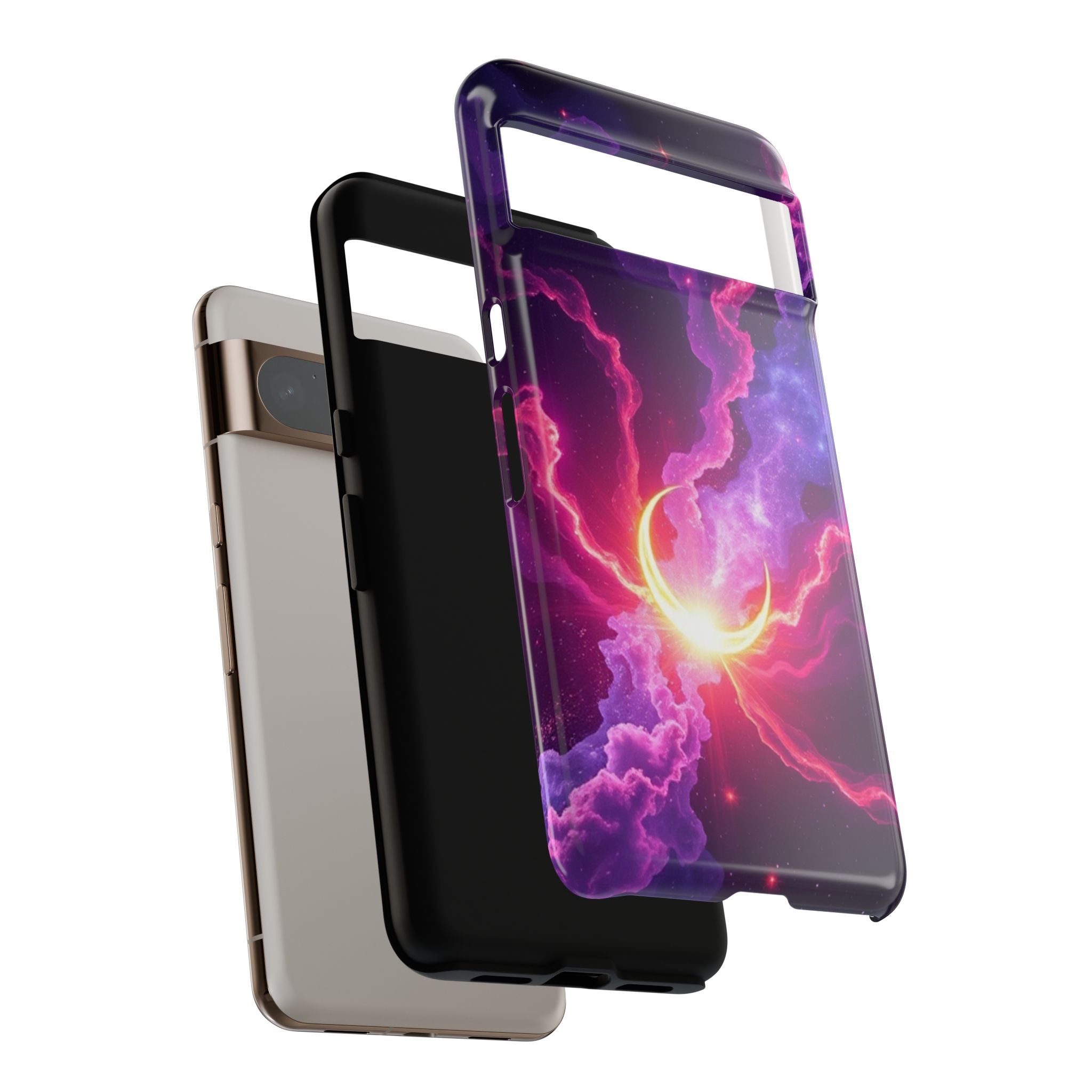 Android OR iPhone Compatible Cases - Emerging Sun Design - Unique Tough Cases