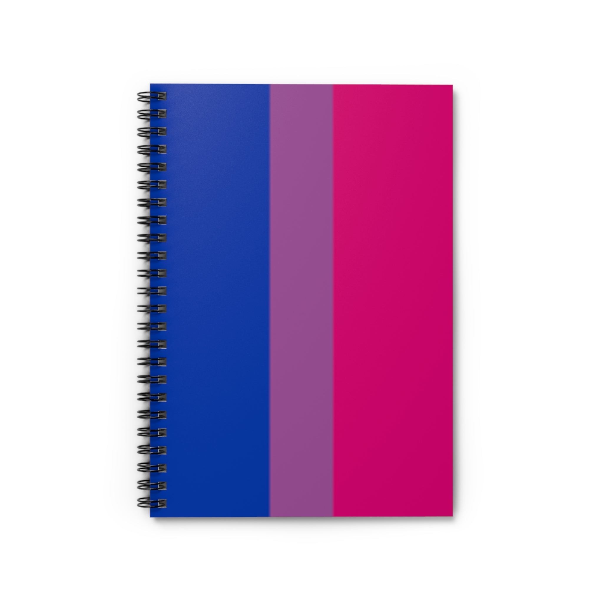 Bisexual Pride Spiral Notebook - Ruled Lines for Creative Minds