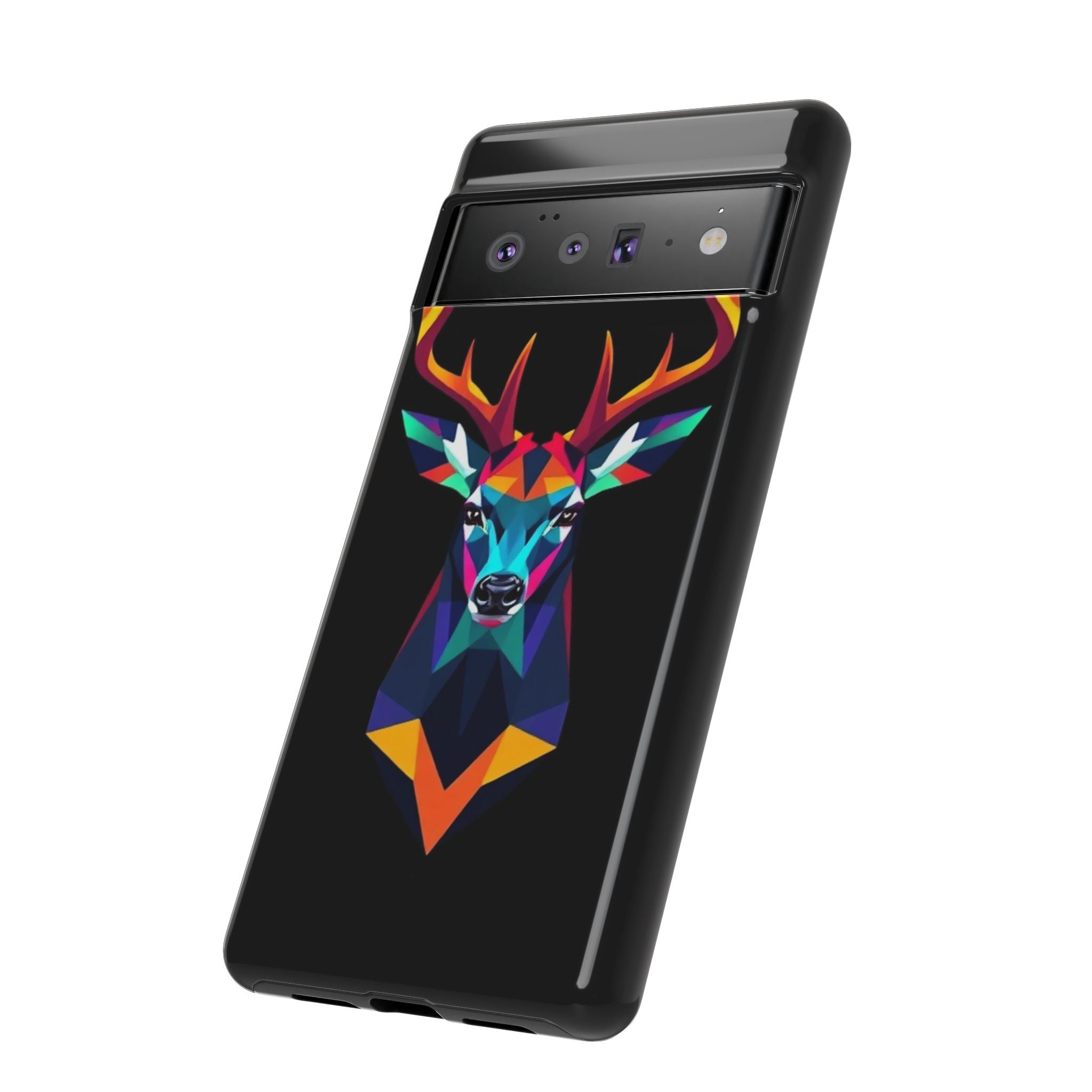 Colorful Fractal Deer Art Design Tough Case For Android & iPhone