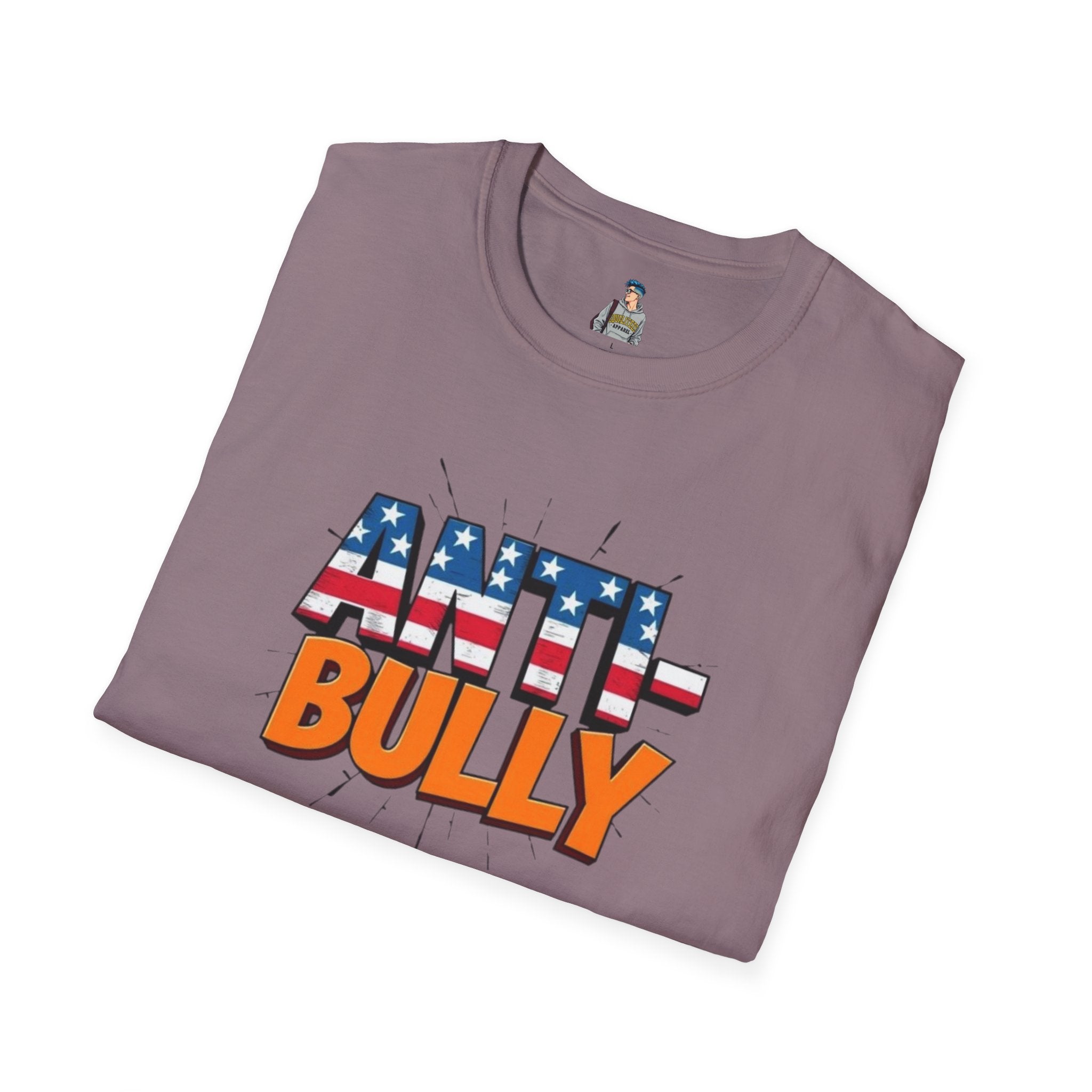 Anti-Bully Unisex Softstyle T-Shirt - Support Anti-Bullying Awareness