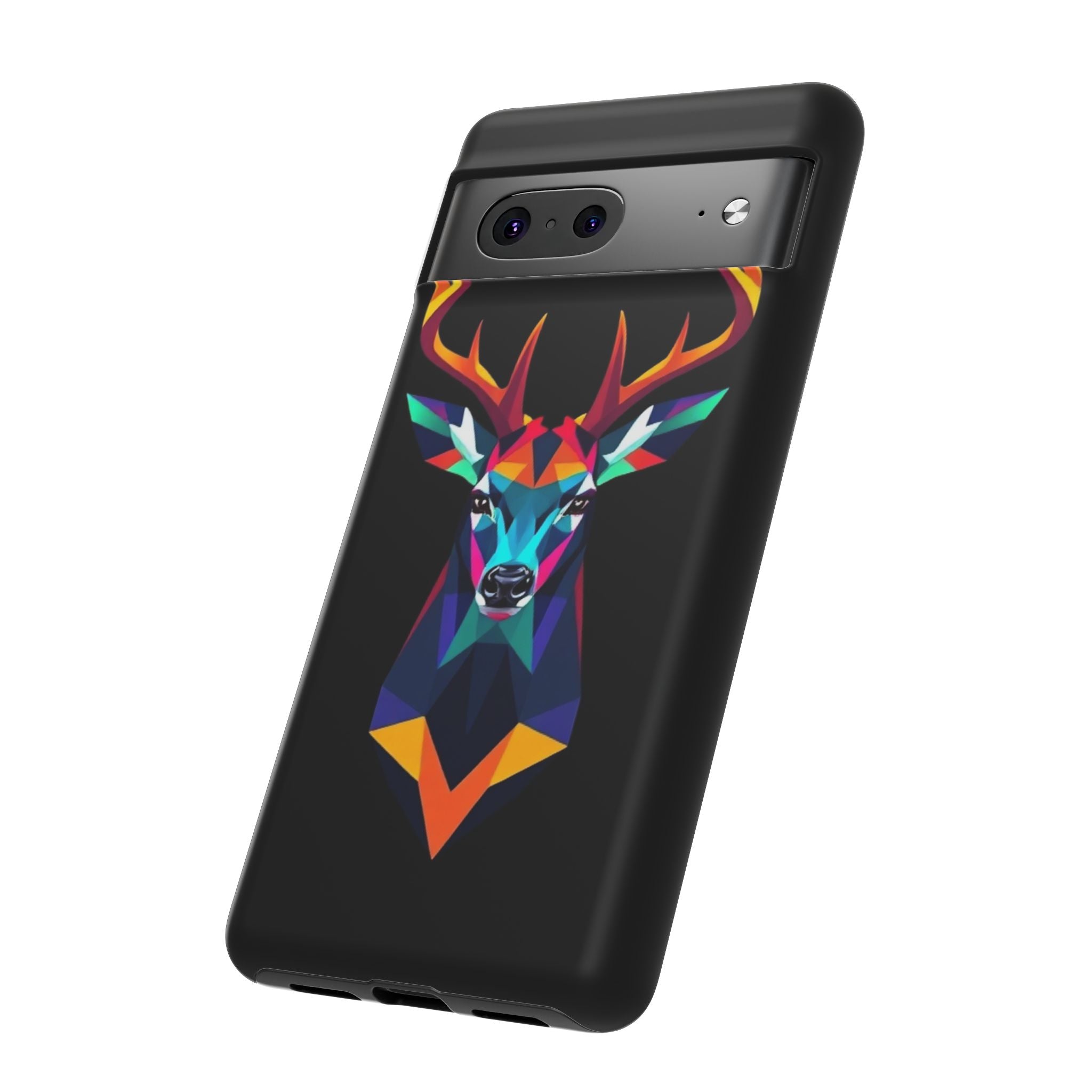 Colorful Fractal Deer Art Design Tough Case For Android & iPhone