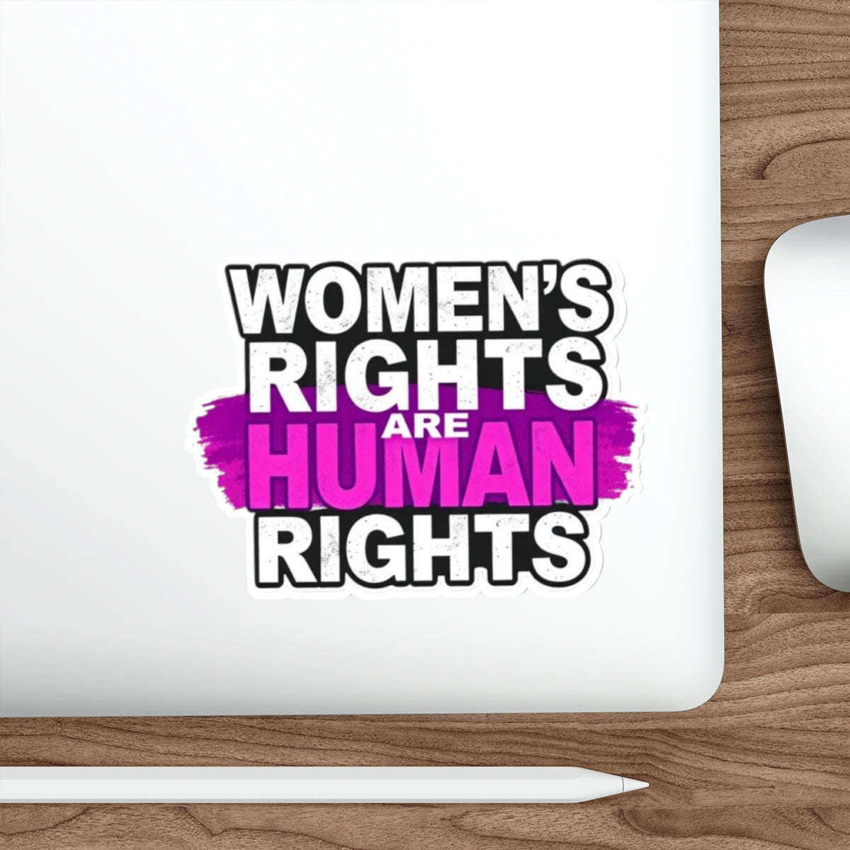 Die-Cut Stickers - WOMEN'S RIGHTS ARE HUMAN RIGHTS