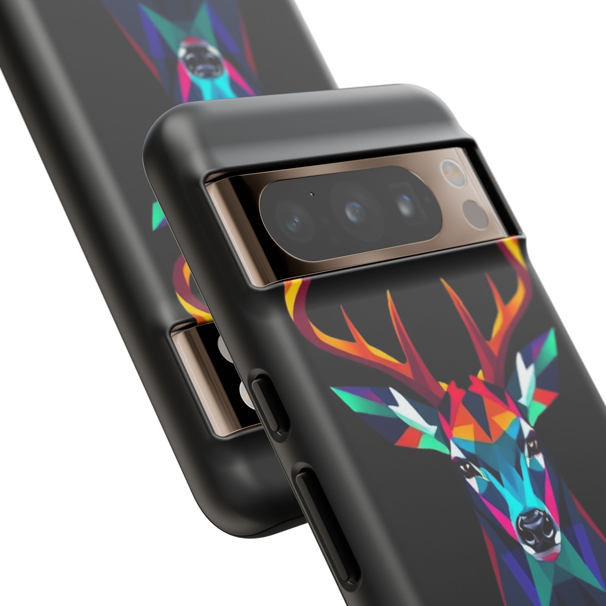 Colorful Fractal Deer Art Design Tough Case For Android & iPhone
