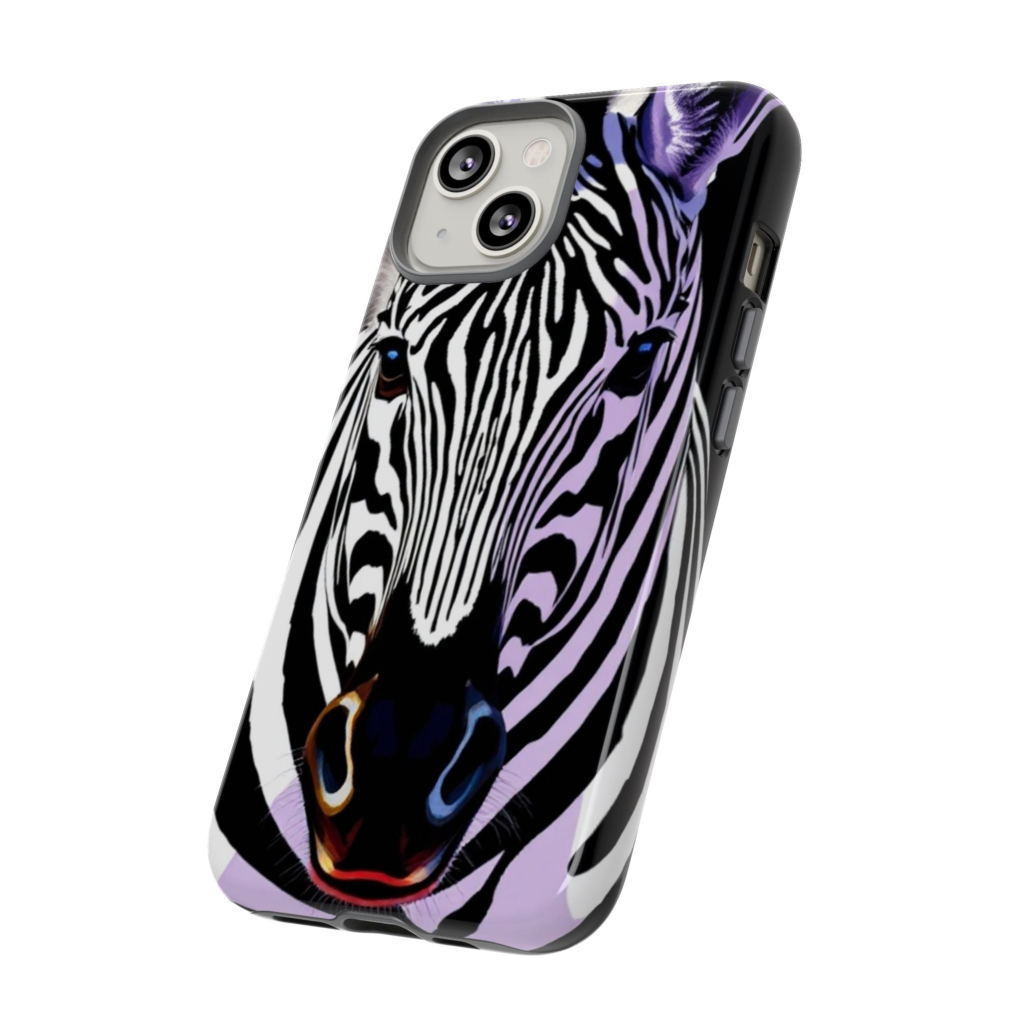 Android OR iPhone Compatible Cases - Zebra Design - Unique Tough Cases
