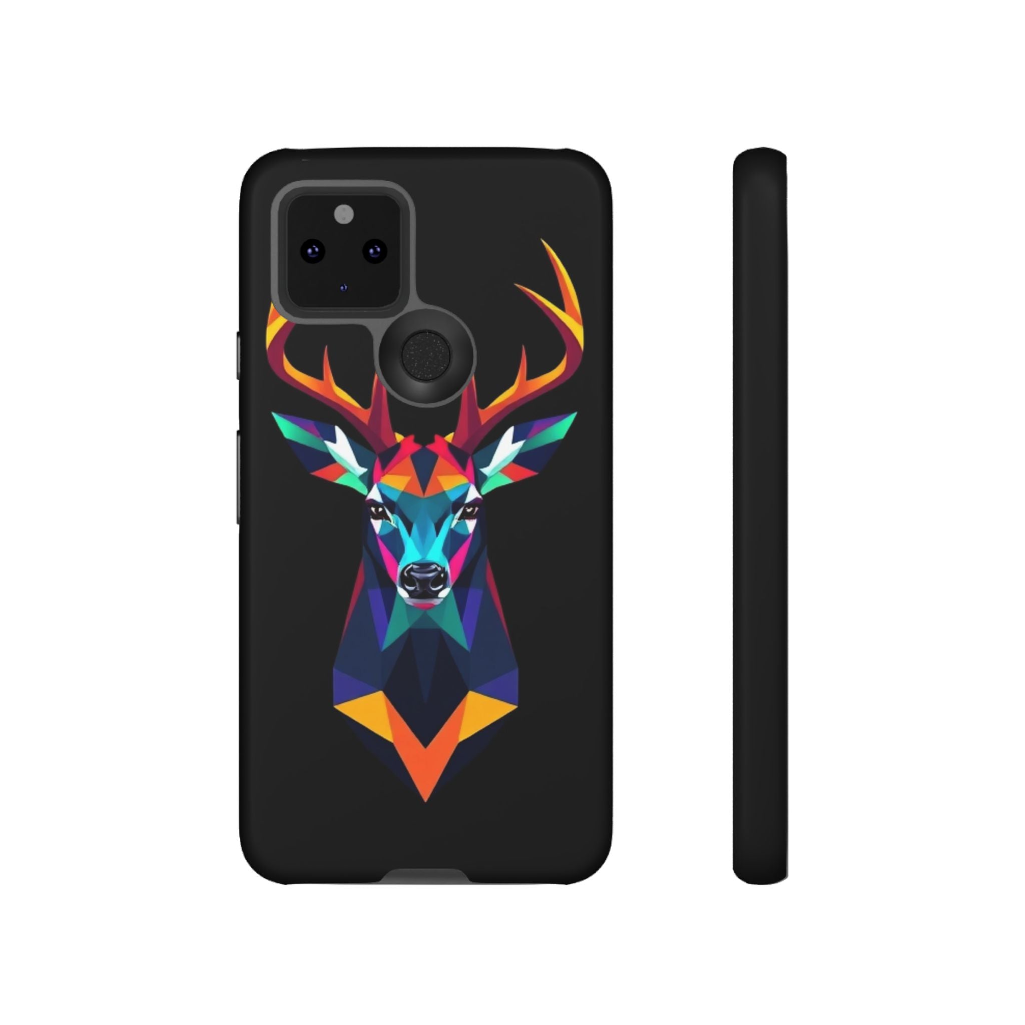 Colorful Fractal Deer Art Design Tough Case For Android & iPhone