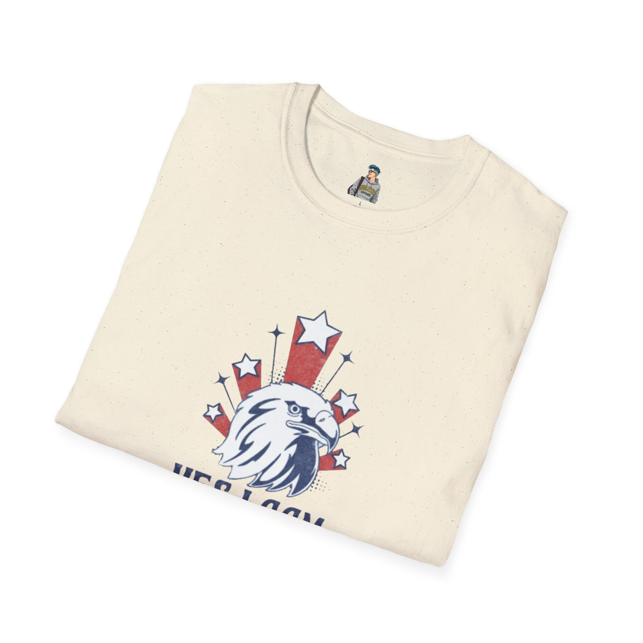 Americans Against MAGA Red Patriots Unisex Softstyle T-Shirt