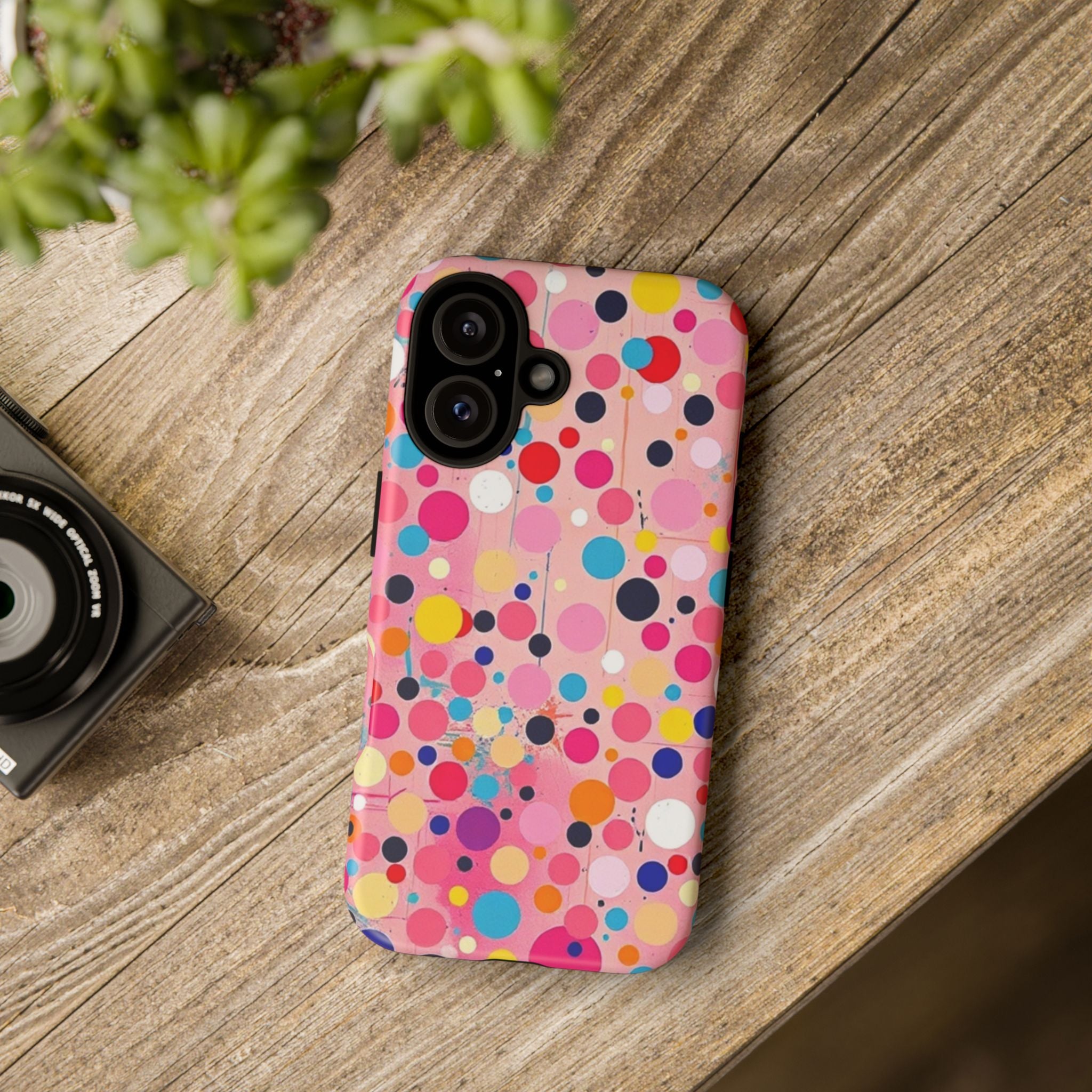 Colorful Dots & Spots Tough Cases For Android & iPhone