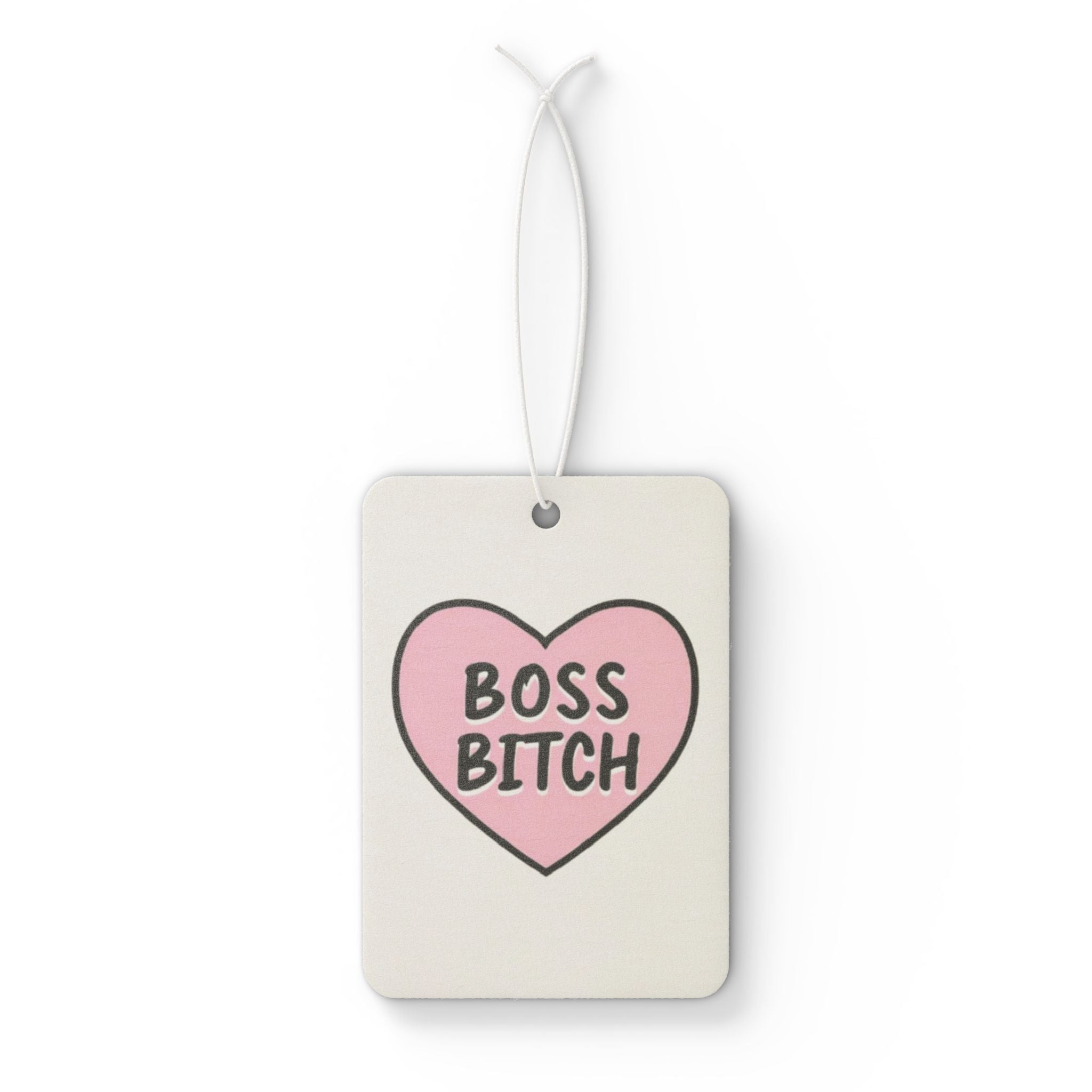 Boss Bitch Funny Bold Car Air Freshener