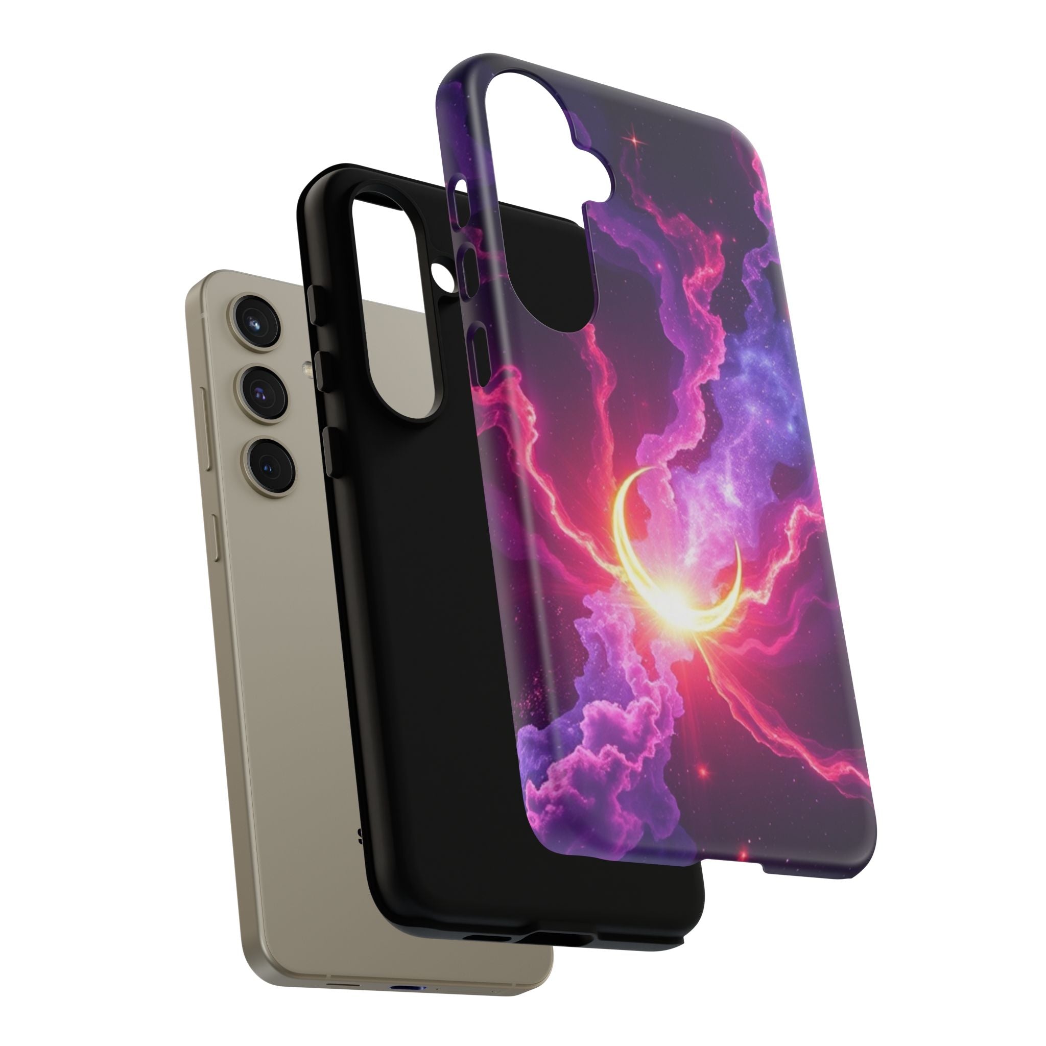 Android OR iPhone Compatible Cases - Emerging Sun Design - Unique Tough Cases