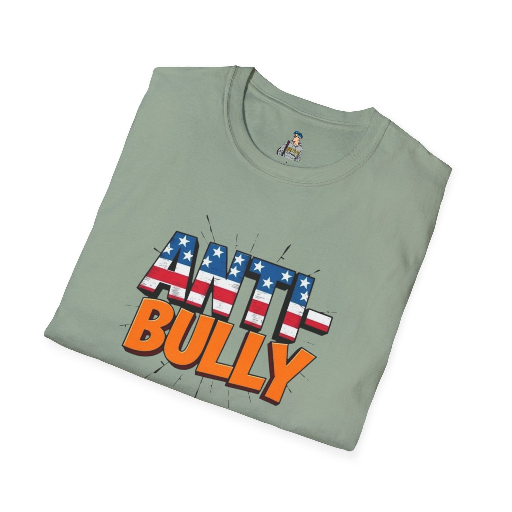 Anti-Bully Unisex Softstyle T-Shirt - Support Anti-Bullying Awareness