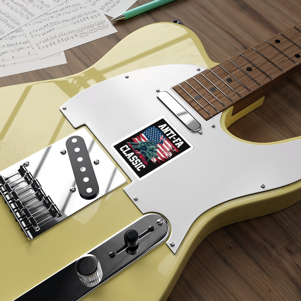 Die-Cut Stickers - Anti-Fa Classic