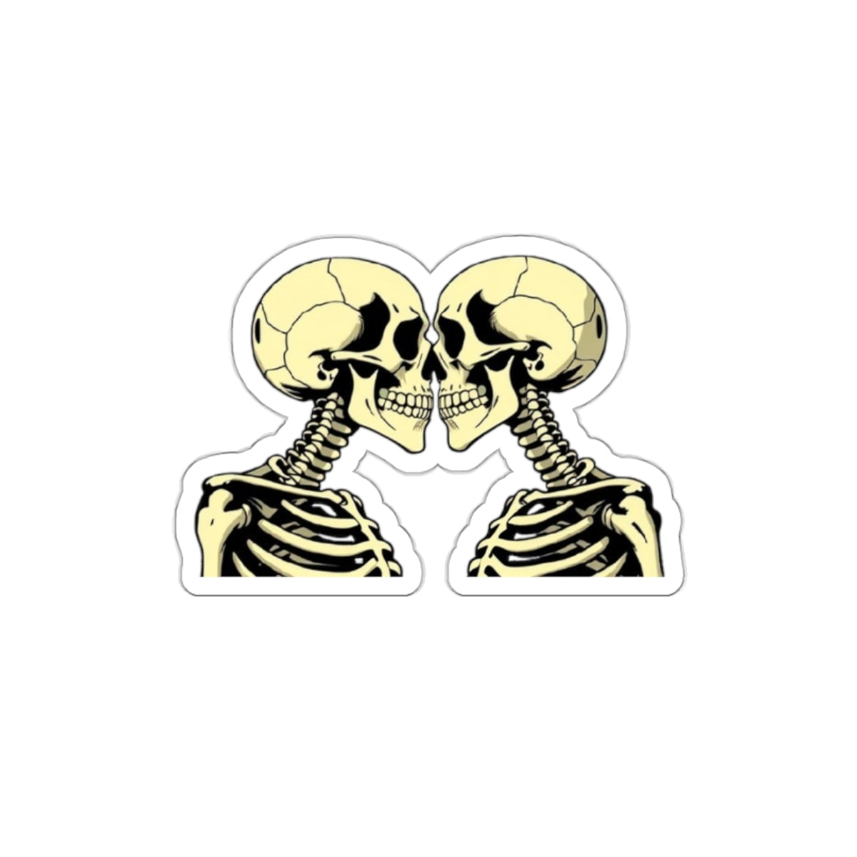 Die-Cut Stickers - Love is Love Skeletons
