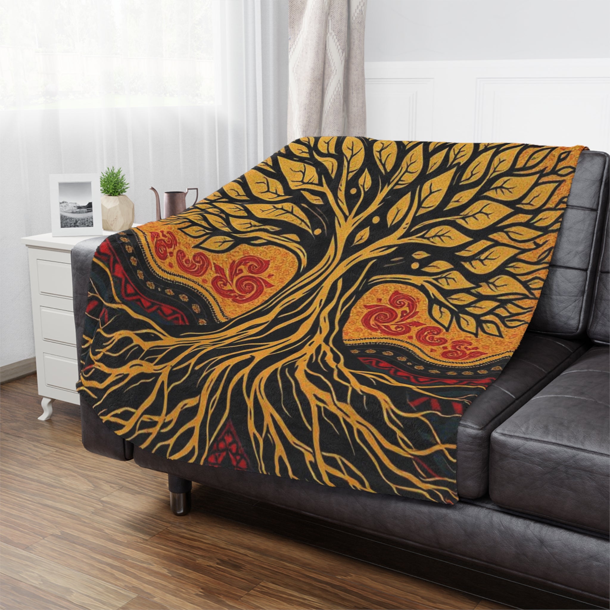 Strength In Our Roots Microfiber Blanket