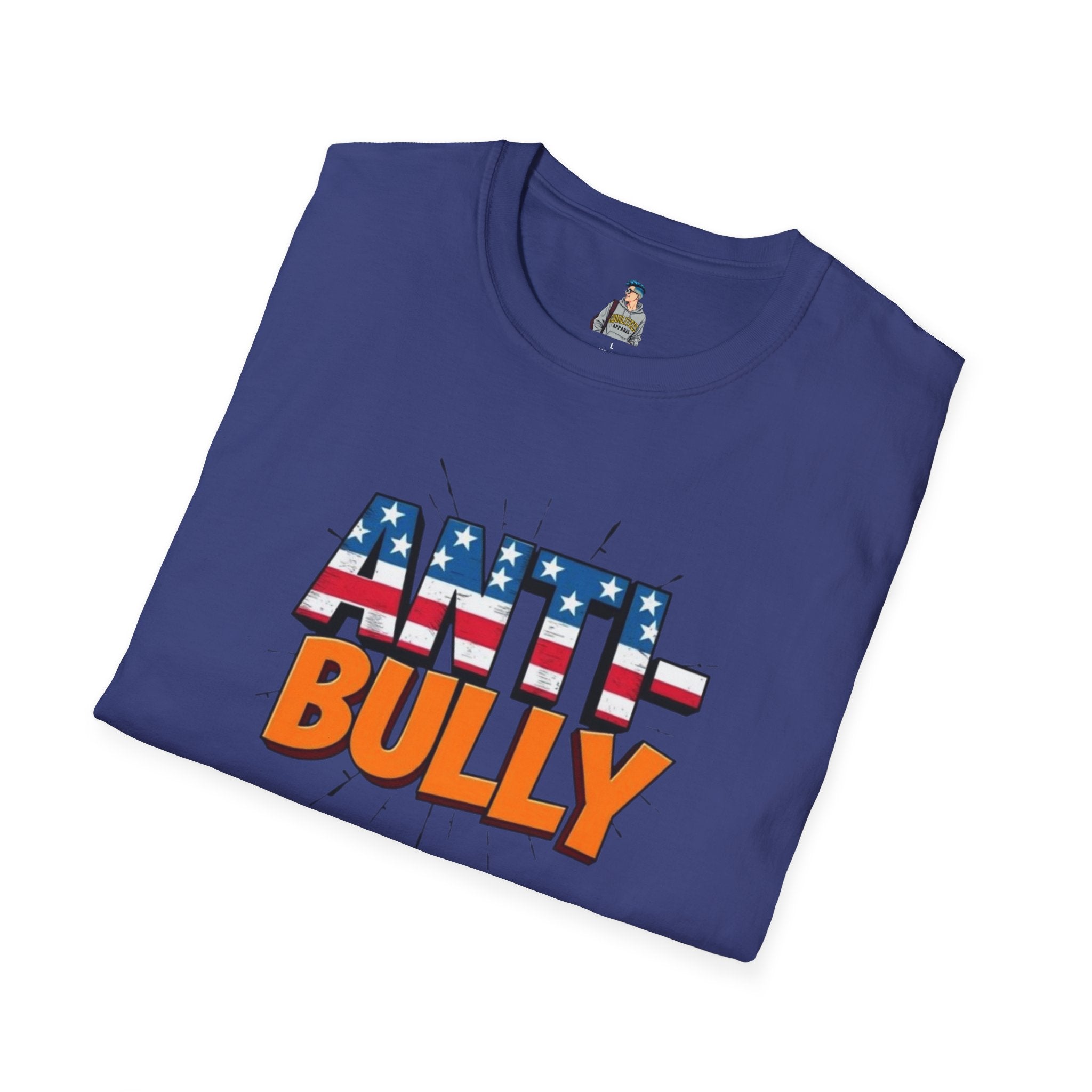 Anti-Bully Unisex Softstyle T-Shirt - Support Anti-Bullying Awareness