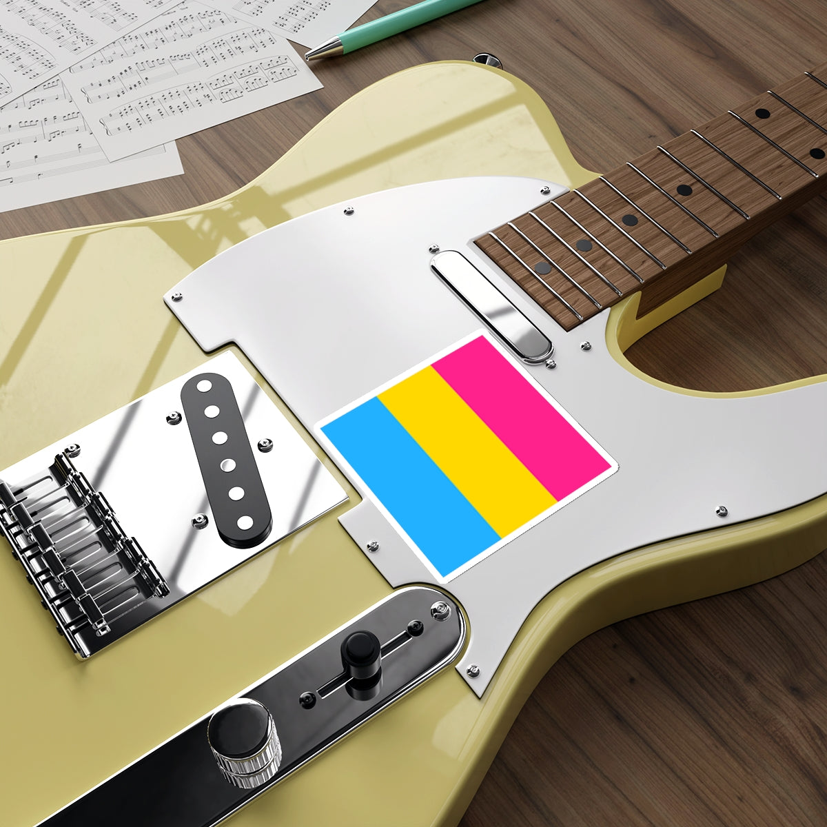 Die-Cut Stickers - Pansexual Pride