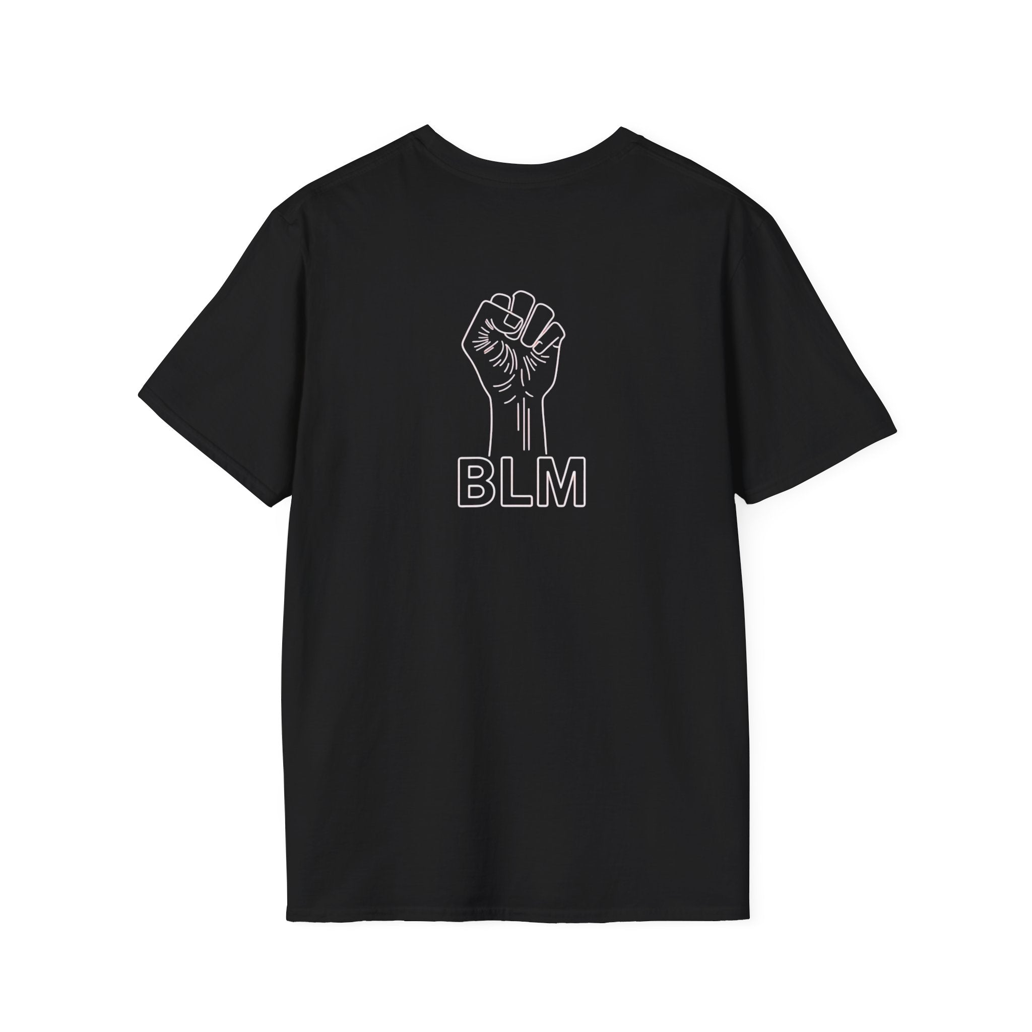 BLM Unisex Softstyle T-Shirt - Celebrate Equality and Justice